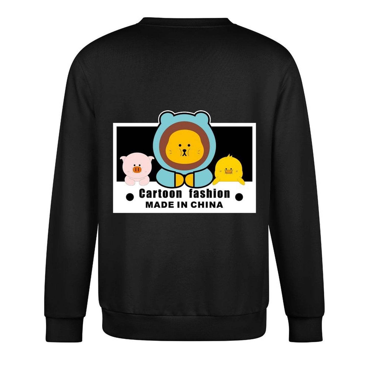 Crew Neck Long Sleeve Sweatshirt 4000693