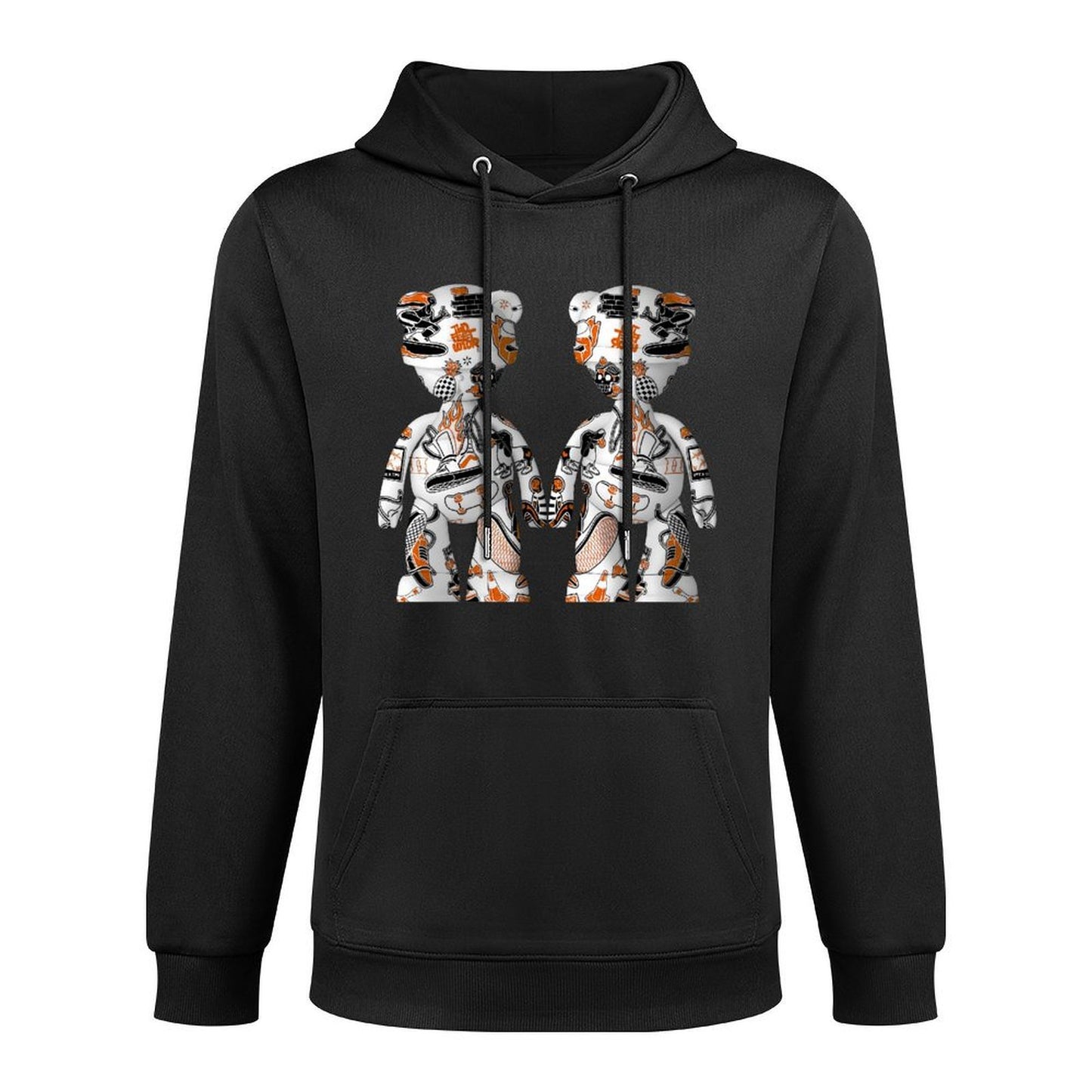 IPIB 250g Hooded Pocket Sweatshirt Front GraphicMen's Hooded  Sweatshirt6000085-3