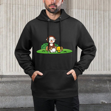 IPBR 250g Hooded Pocket Sweatshirt Front GraphicMen's Hooded  Sweatshirt4003932