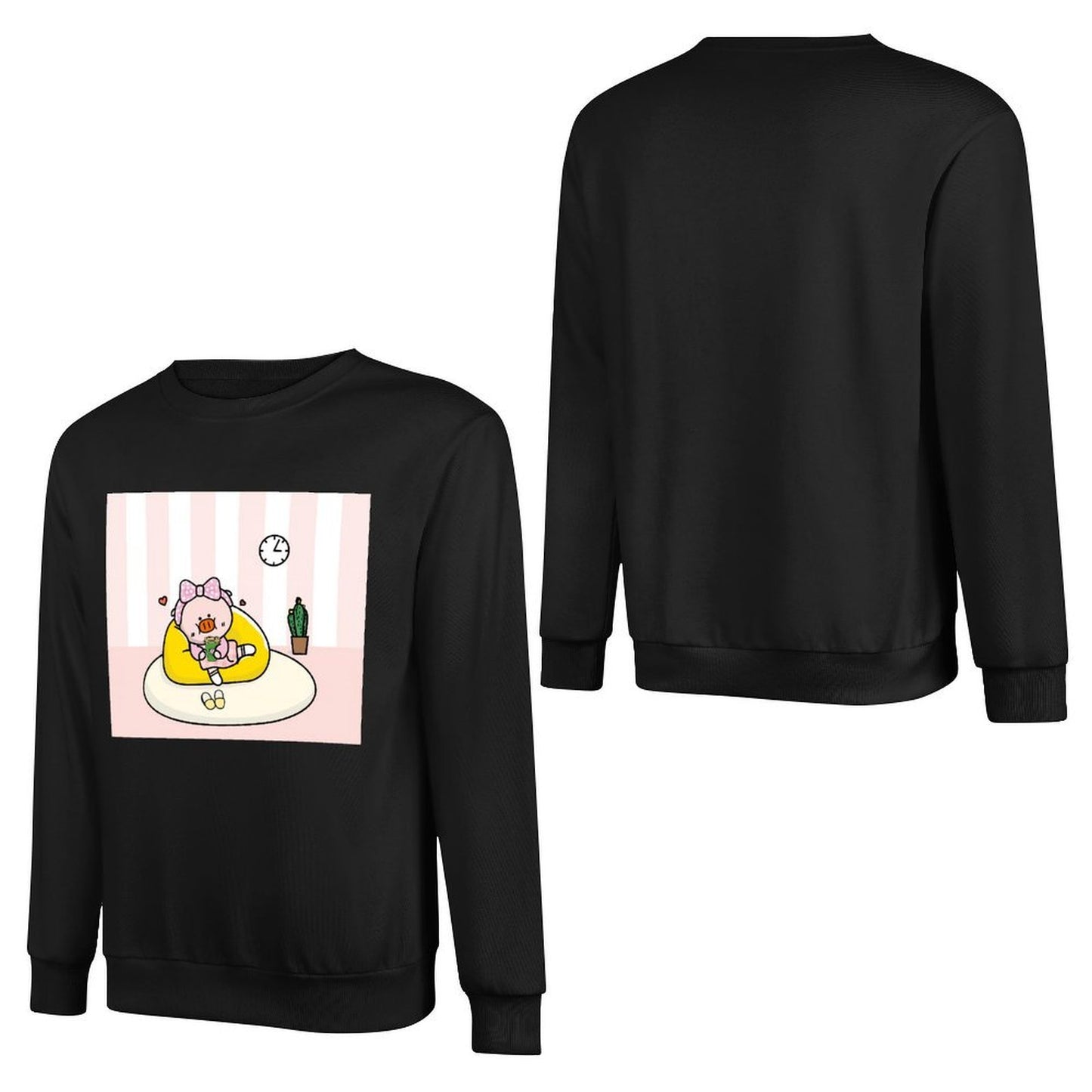 IPBR 250g Crew Neck Long Sleeve Sweatshirt Front GraphicCrew Neck Long Sleeve Sweatshirt4001466