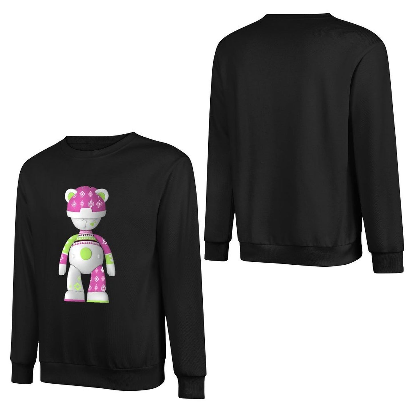 IPIB 250g Crew Neck Long Sleeve Sweatshirt Front GraphicCrew Neck Long Sleeve Sweatshirt6000106-2