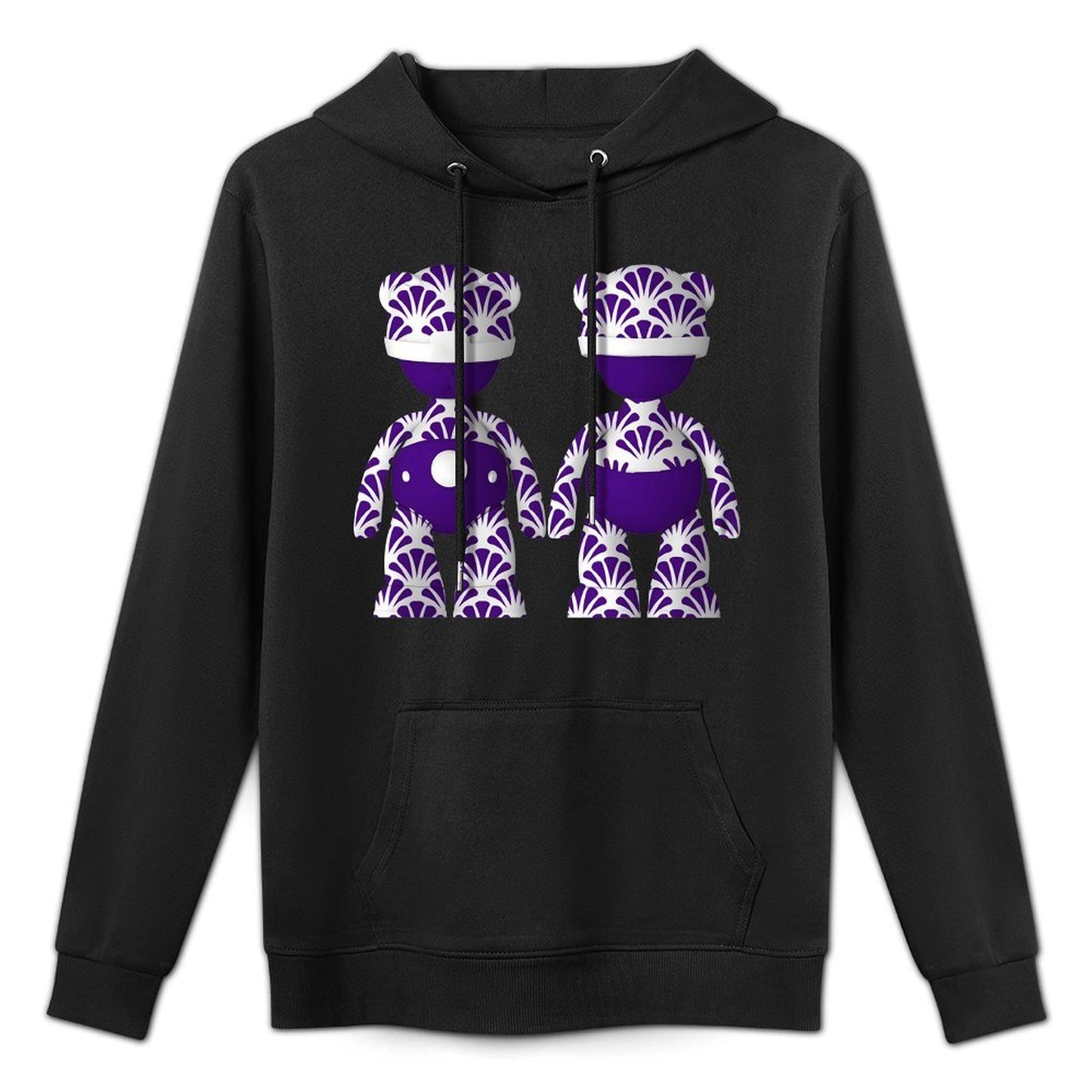 IPIB 250g Hooded Pocket Sweatshirt Front GraphicMen's Hooded  Sweatshirt6000096-3