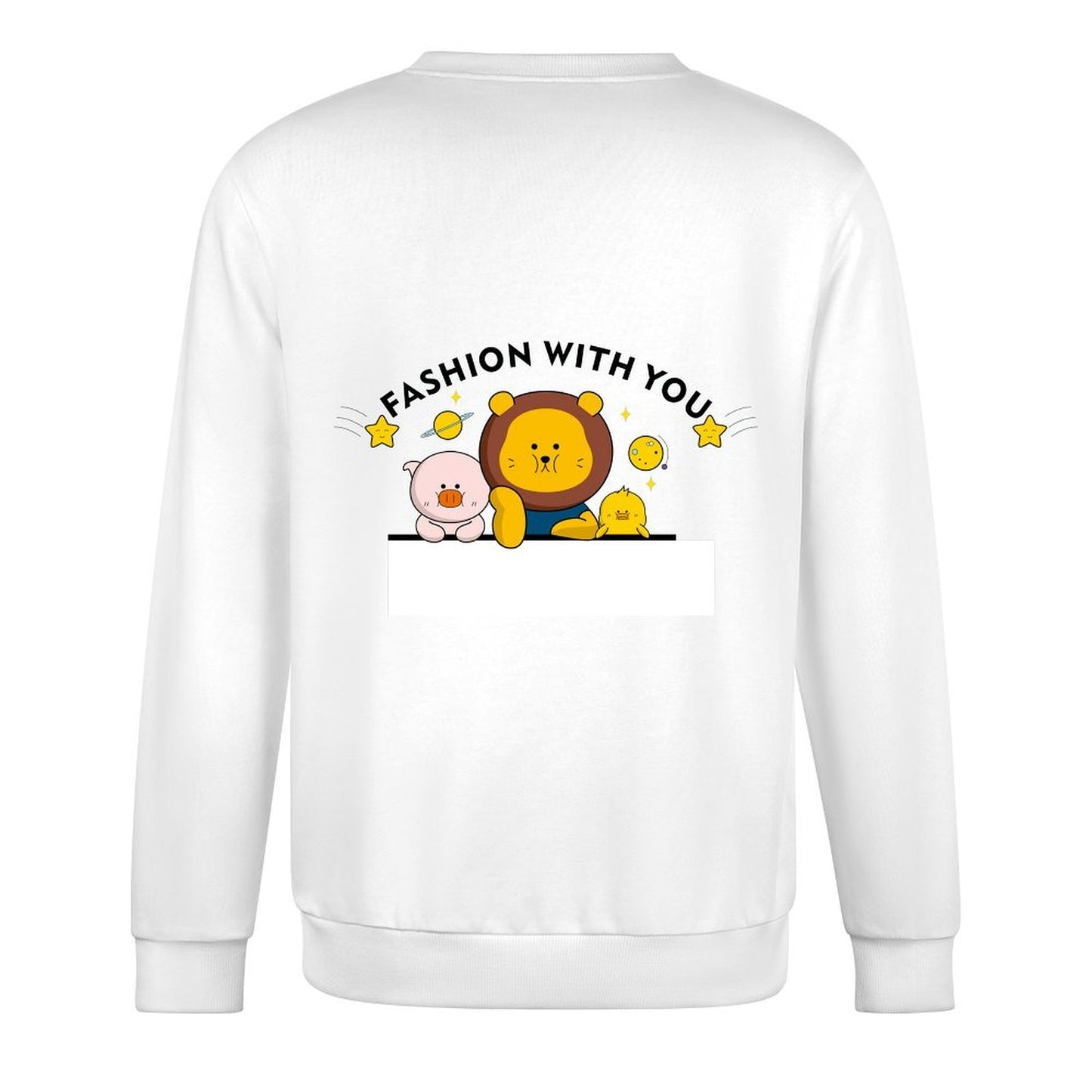 Crew Neck Long Sleeve Sweatshirt 4000624