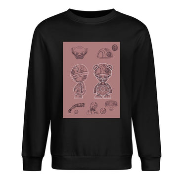 IPIB 250g Crew Neck Long Sleeve Sweatshirt Front GraphicCrew Neck Long Sleeve Sweatshirt6000008-6