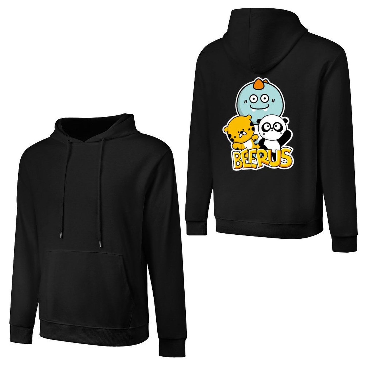 Inkmay Beerus Hoodie 250g crew neck HoodieRegularFit Premium FinishHoodie