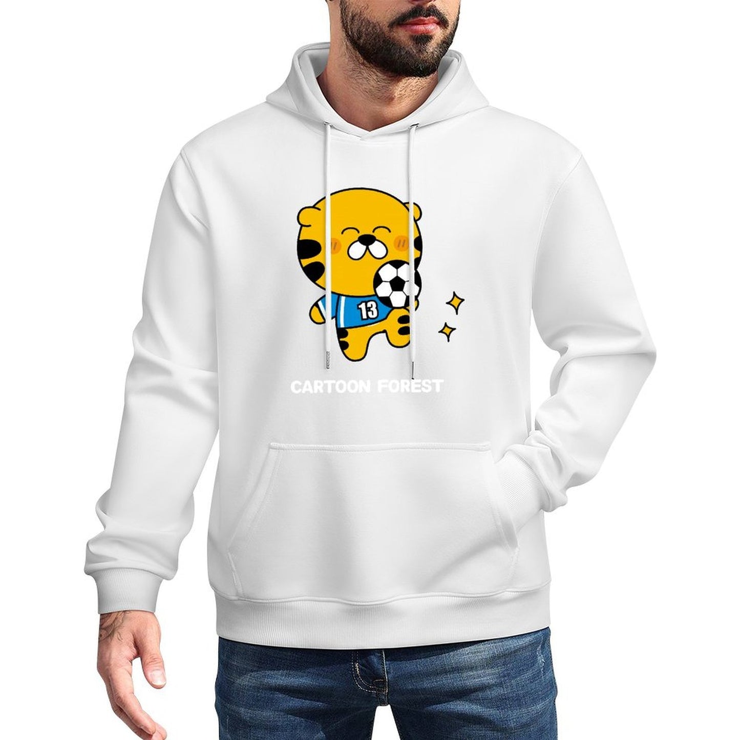 Print-Ready ModernFit Front Graphic Hoodies