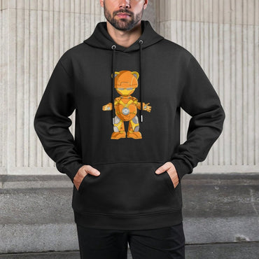 IPIB 250g Hooded Pocket Sweatshirt Front GraphicMen's Hooded  Sweatshirt6000061-3