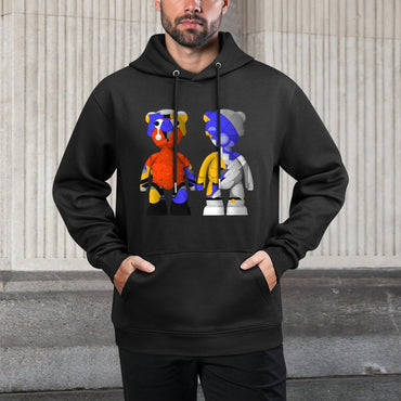 IPIB 250g Hooded Pocket Sweatshirt Front GraphicMen's Hooded  Sweatshirt6000144-5