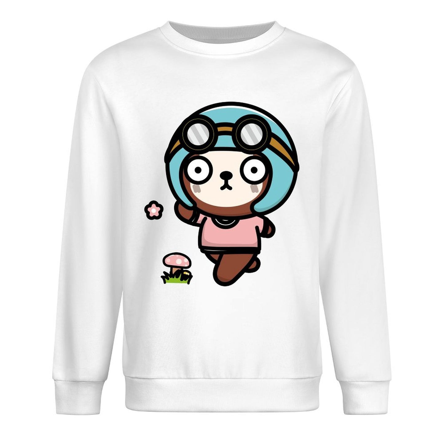 IPBR 250g Crew Neck Long Sleeve Sweatshirt Front GraphicCrew Neck Long Sleeve Sweatshirt4001252