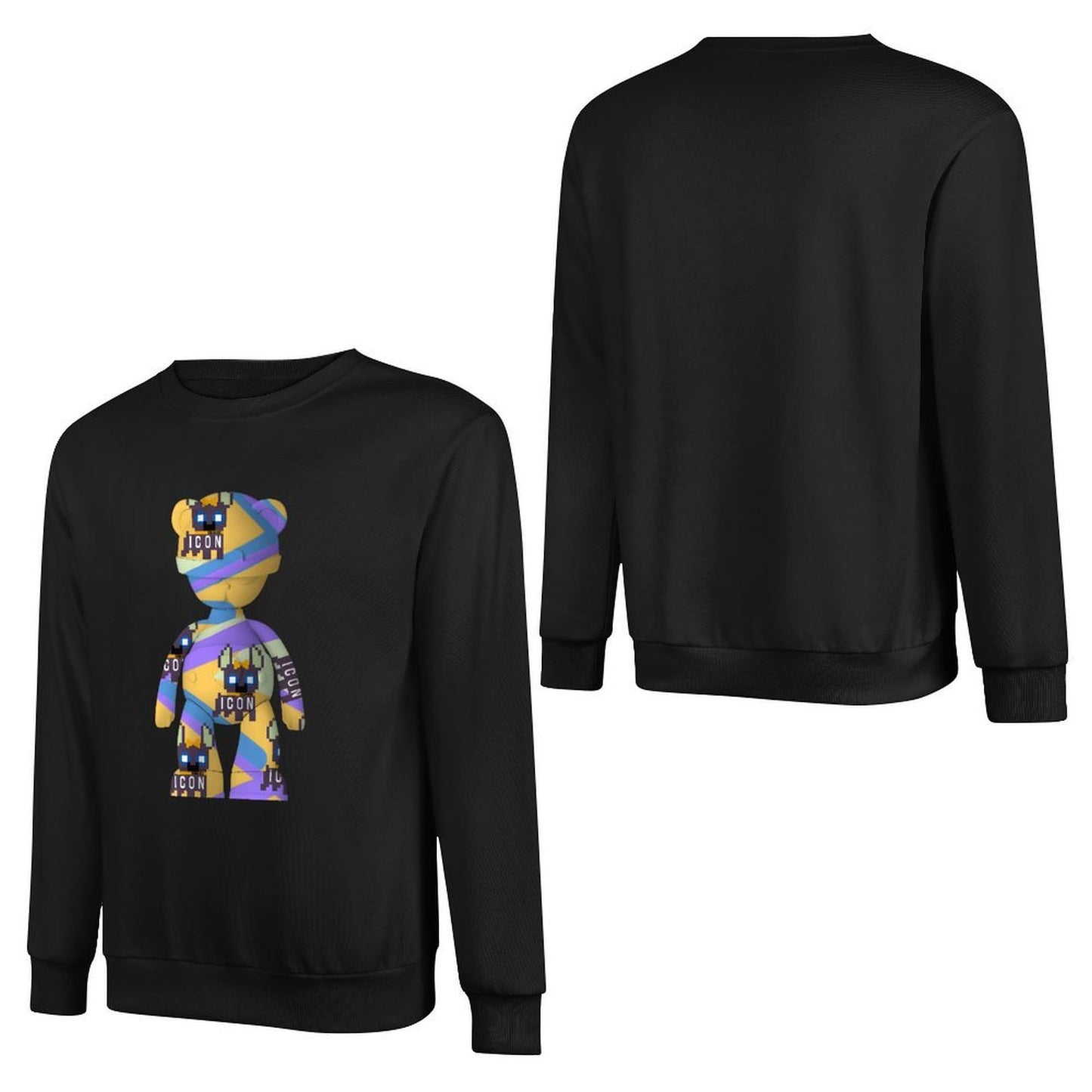 IPIB 250g Crew Neck Long Sleeve Sweatshirt Front GraphicCrew Neck Long Sleeve Sweatshirt6000124-1
