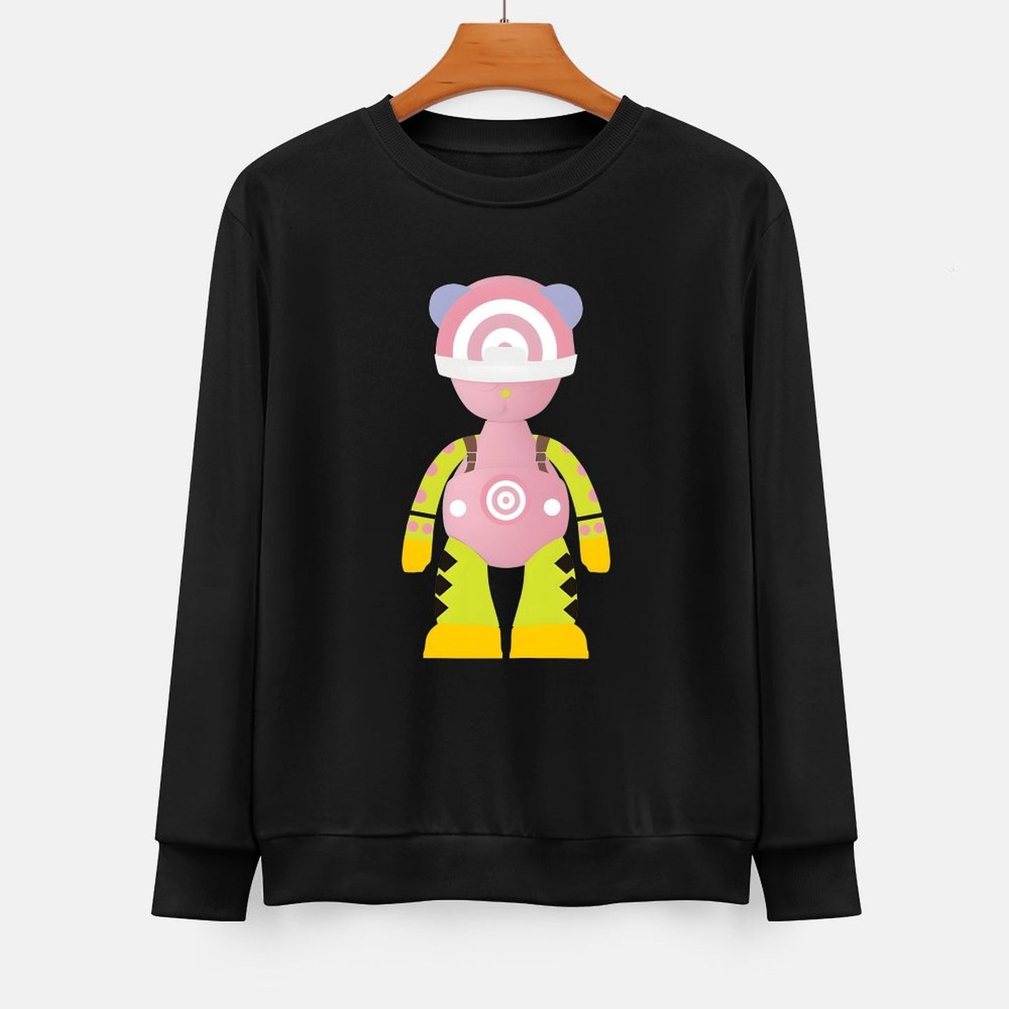 IPIB 250g Crew Neck Long Sleeve Sweatshirt Front GraphicCrew Neck Long Sleeve Sweatshirt6000134-6