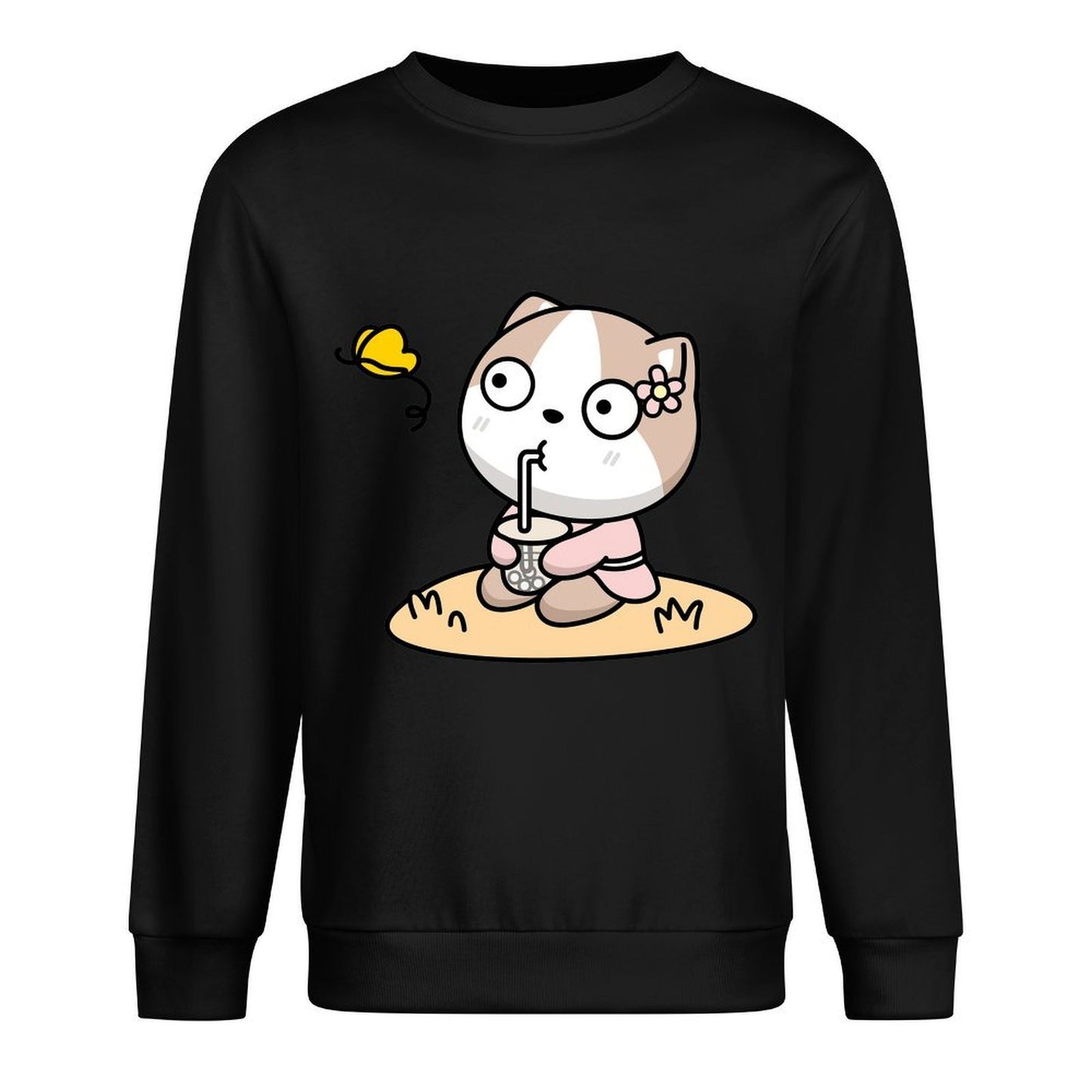 IPBR 250g Crew Neck Long Sleeve Sweatshirt Front GraphicCrew Neck Long Sleeve Sweatshirt4000109