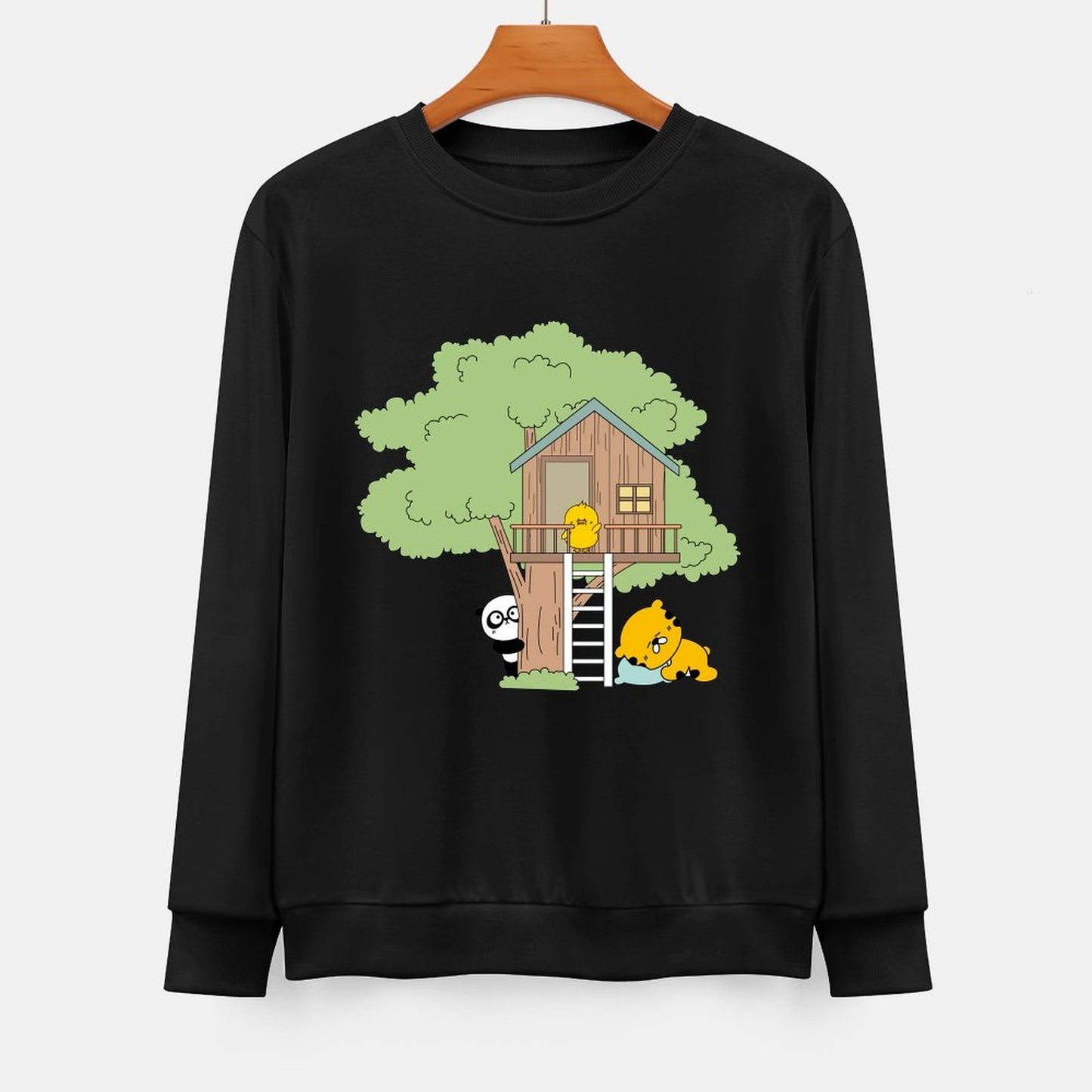 IPBR 250g Crew Neck Long Sleeve Sweatshirt Front GraphicCrew Neck Long Sleeve Sweatshirt4000801