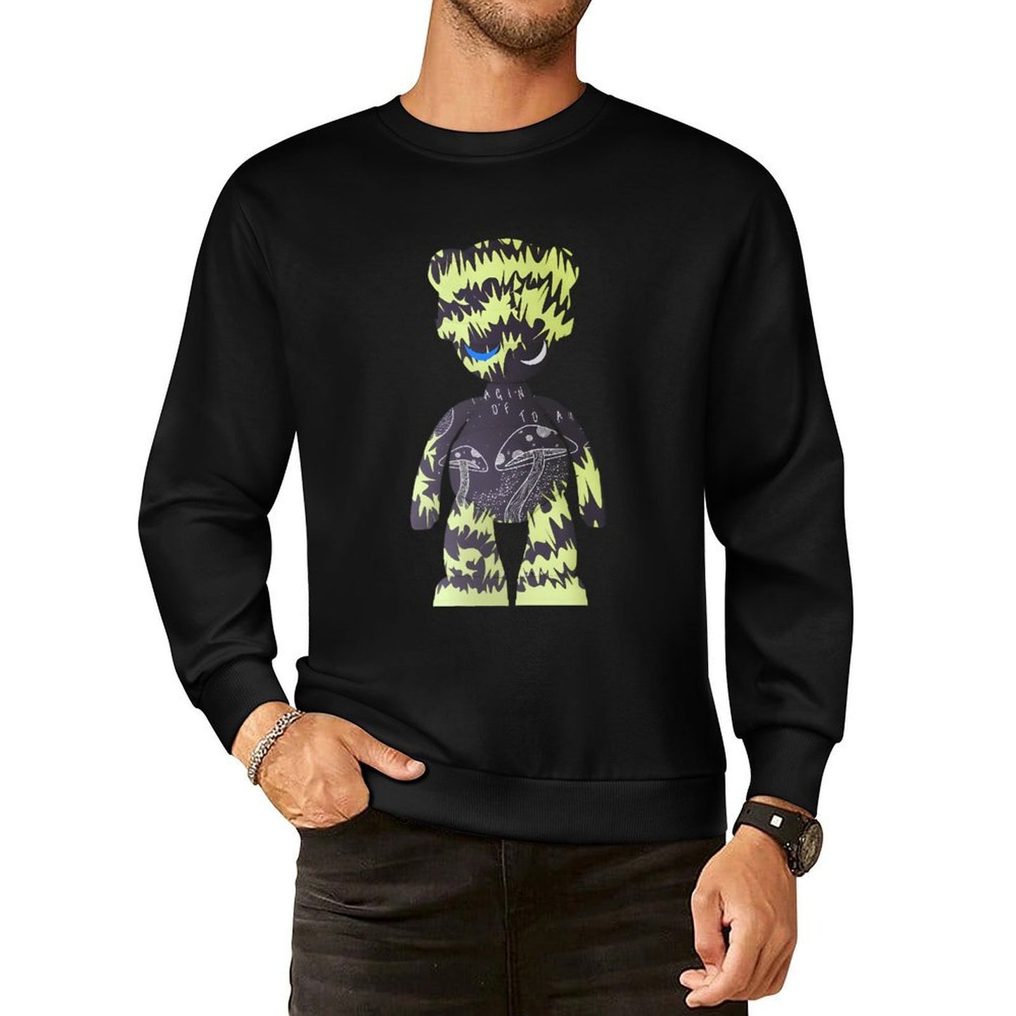 IPIB 250g Crew Neck Long Sleeve Sweatshirt Front GraphicCrew Neck Long Sleeve Sweatshirt6000132-3