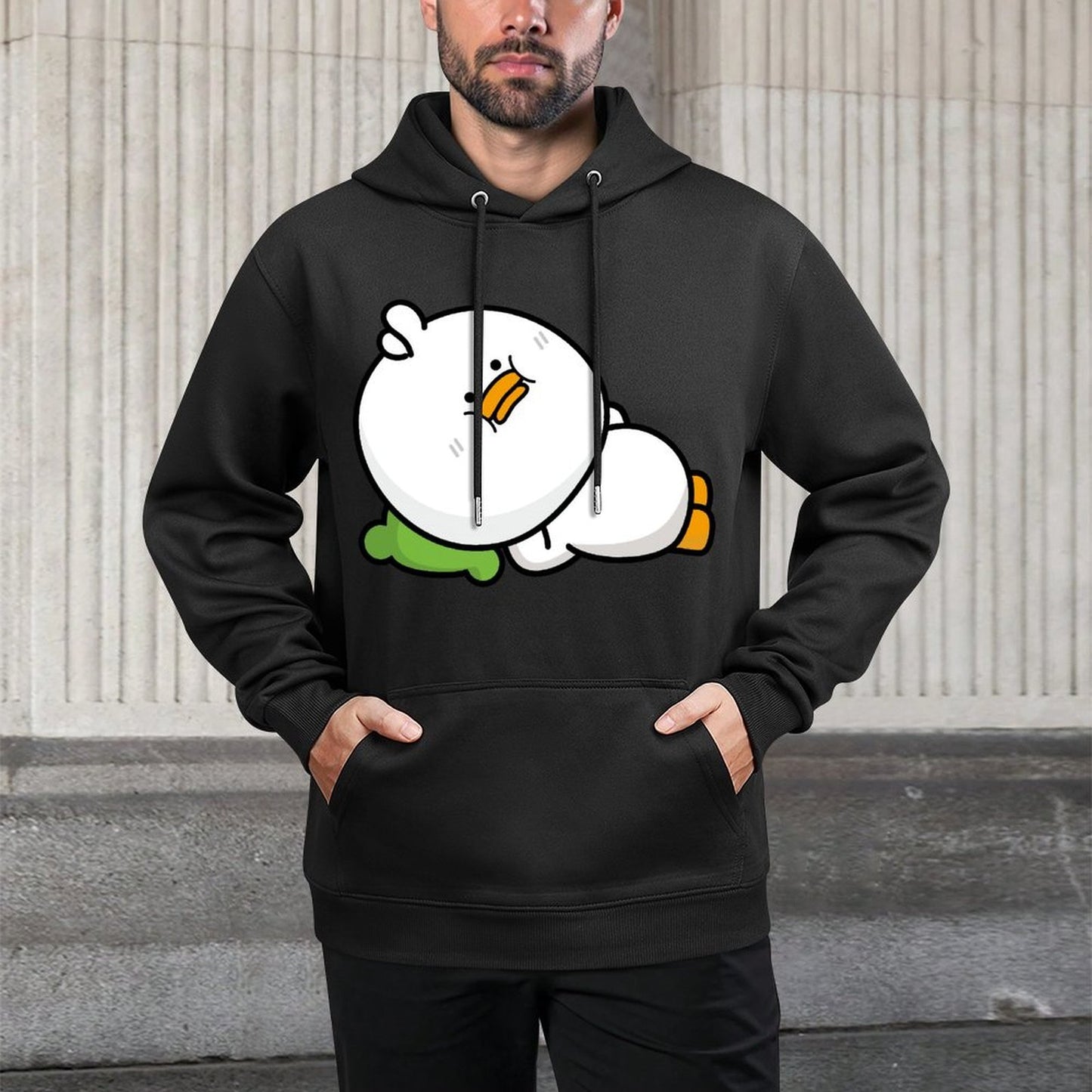 IPBR 250g Hooded Pocket Sweatshirt Front GraphicMen's Hooded  Sweatshirt4001301