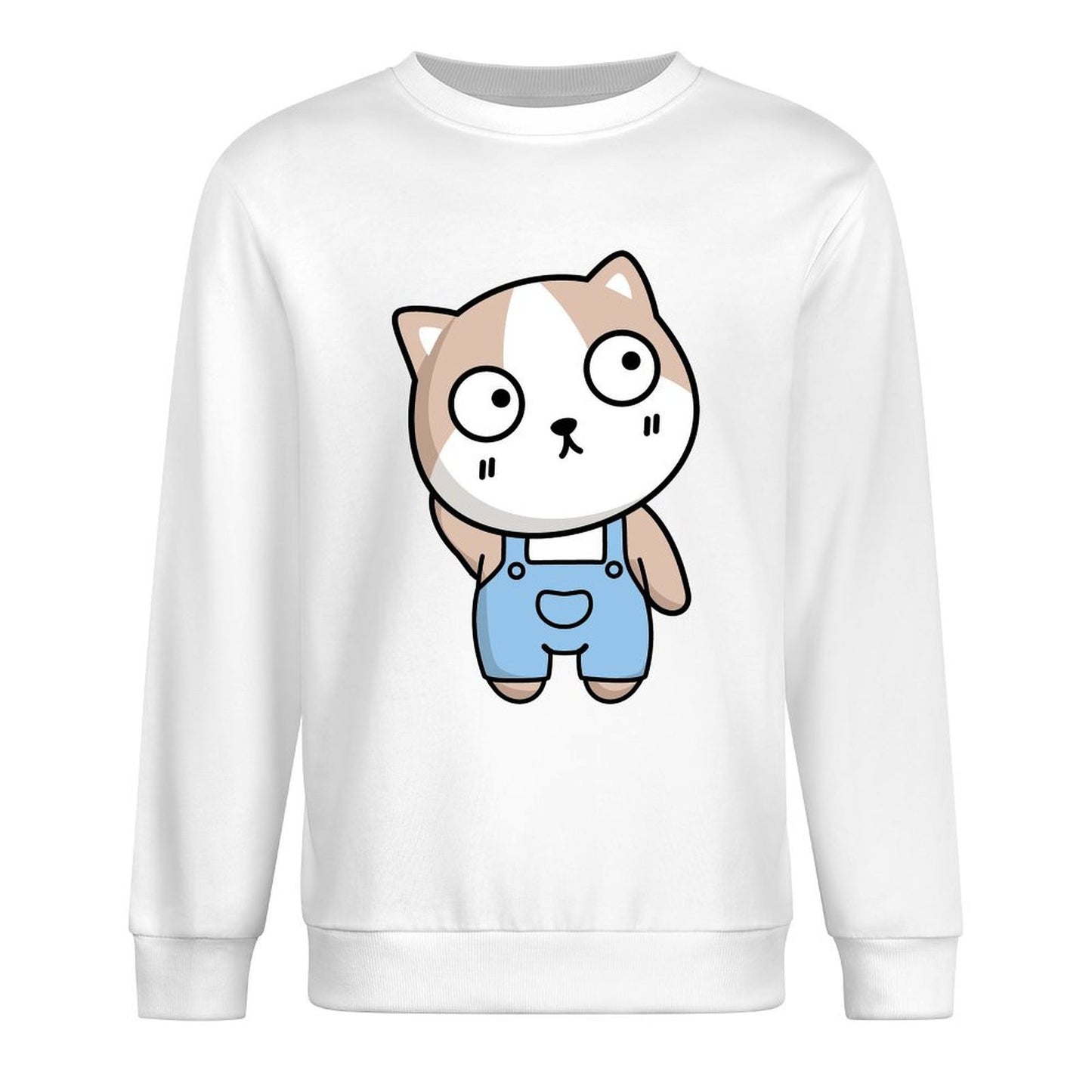 IPBR 250g Crew Neck Long Sleeve Sweatshirt Front GraphicCrew Neck Long Sleeve Sweatshirt4000356