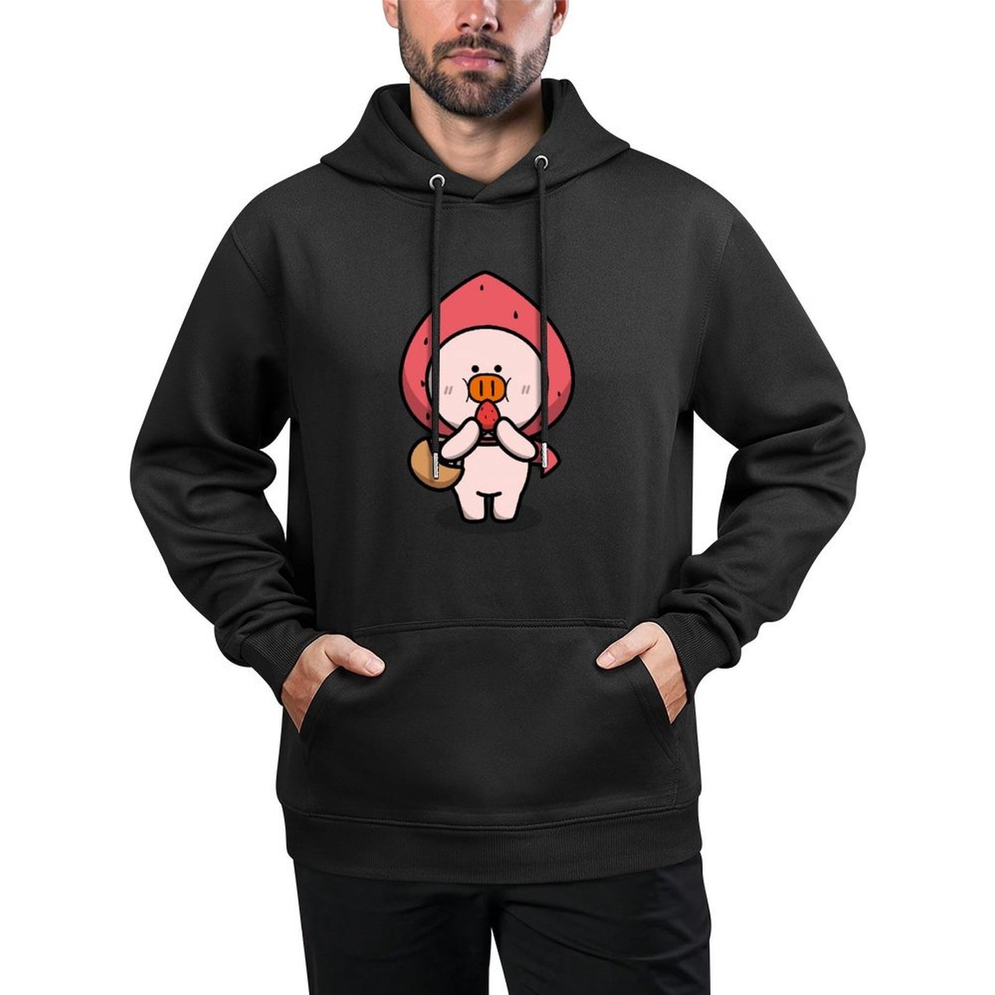 IPBR 250g Hooded Pocket Sweatshirt Front GraphicMen's Hooded  Sweatshirt4000275