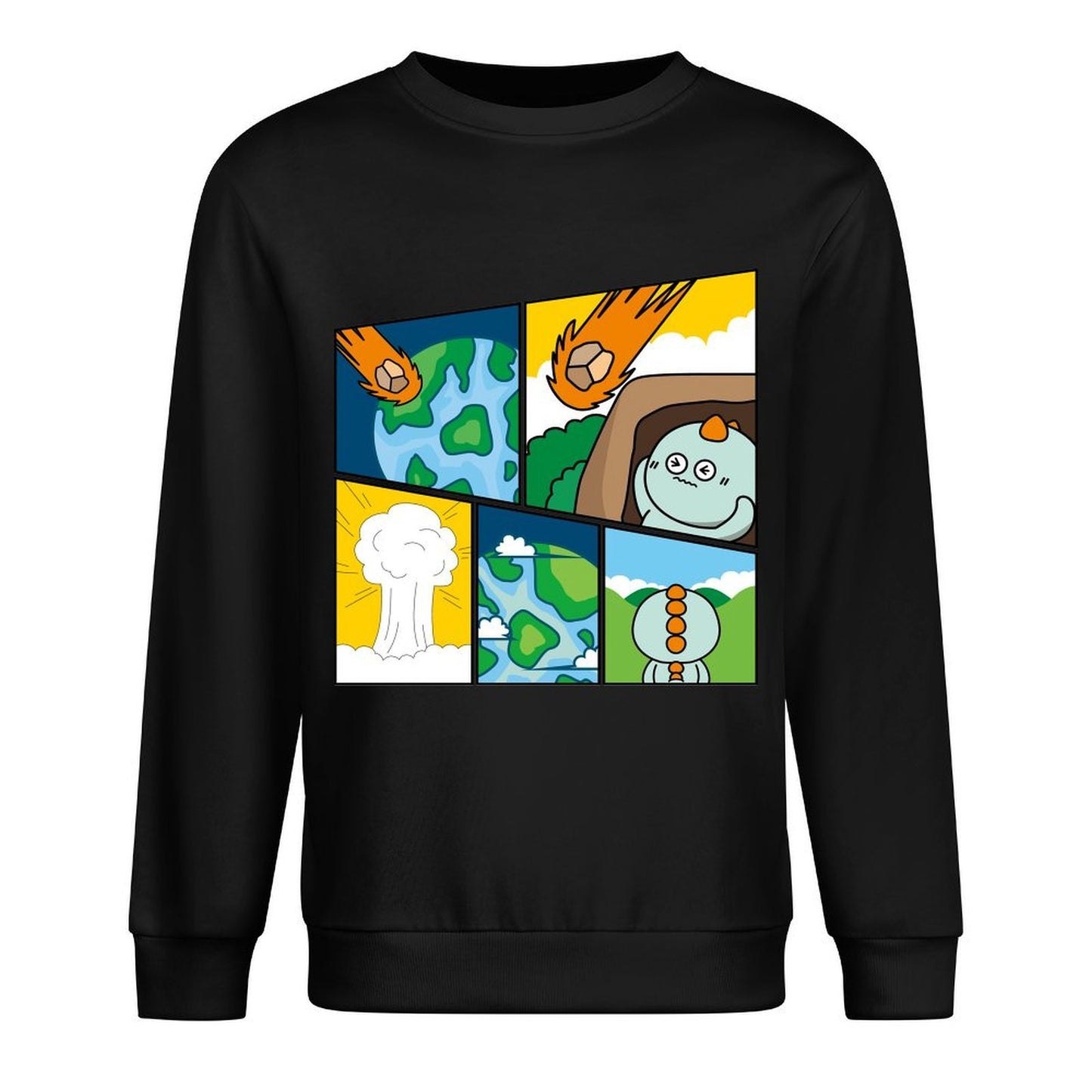 Front Patterned Long Sleeve TopSoftLine PremiumSeries