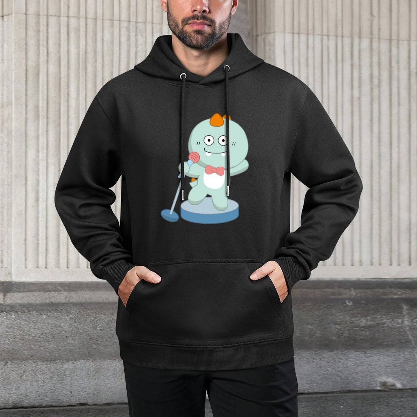 IPBR 250g Hooded Pocket Sweatshirt Front GraphicMen's Hooded  Sweatshirt4000402