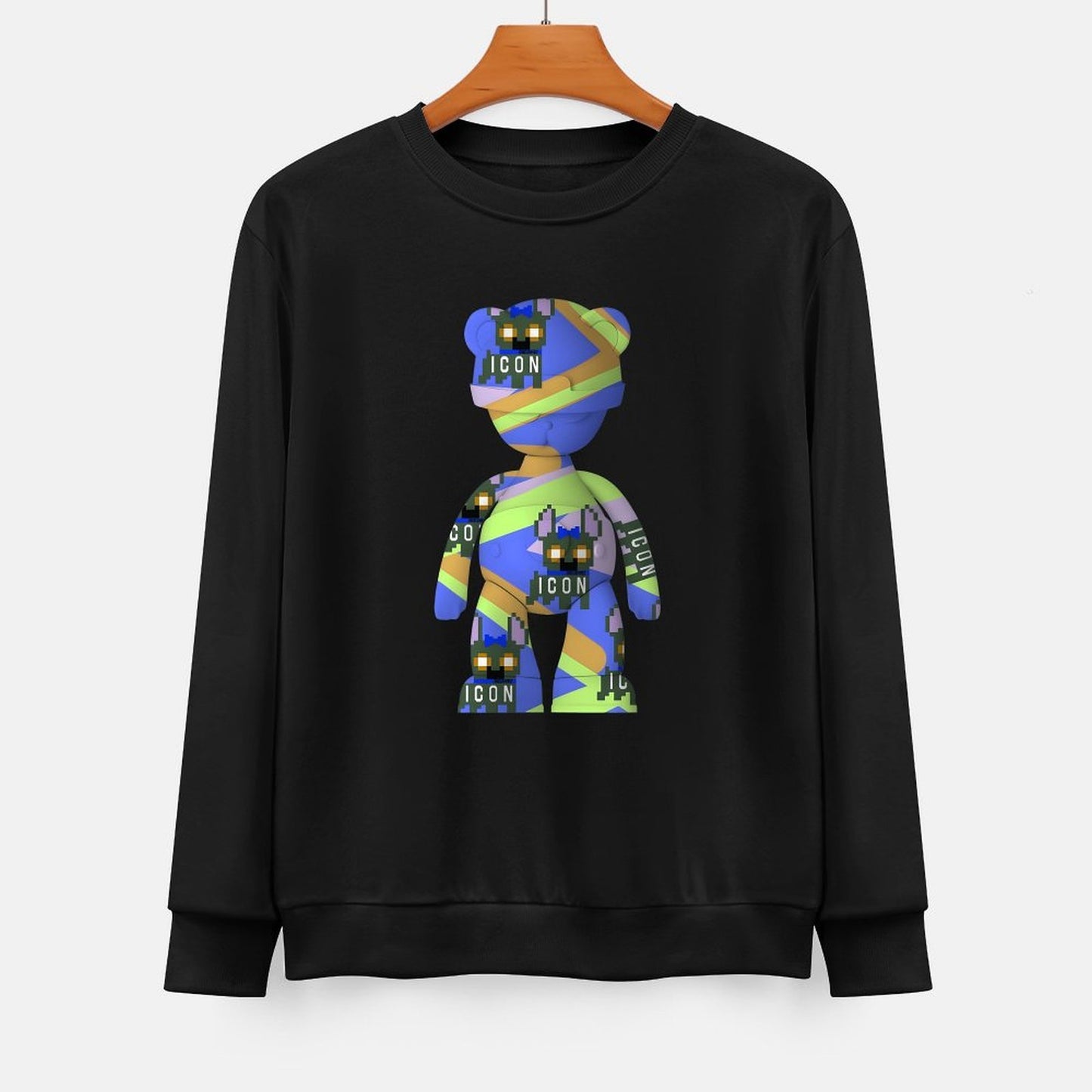 IPIB 250g Crew Neck Long Sleeve Sweatshirt Front GraphicCrew Neck Long Sleeve Sweatshirt6000124-5