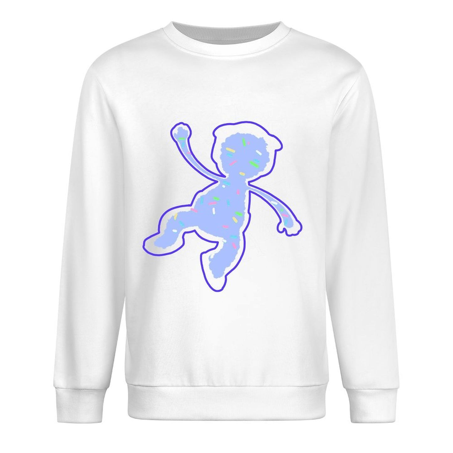 Long Sleeve With Front PatternMoisture-Wicking Simple