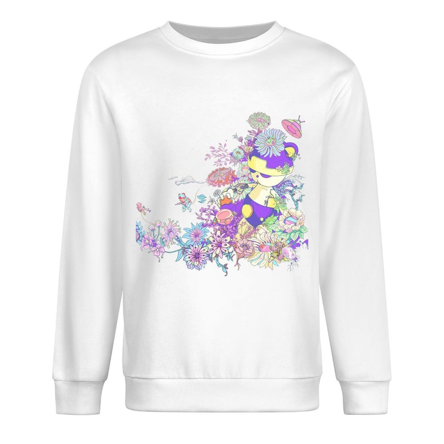 Long Sleeve With Front PatternEco-Conscious Smooth Feel