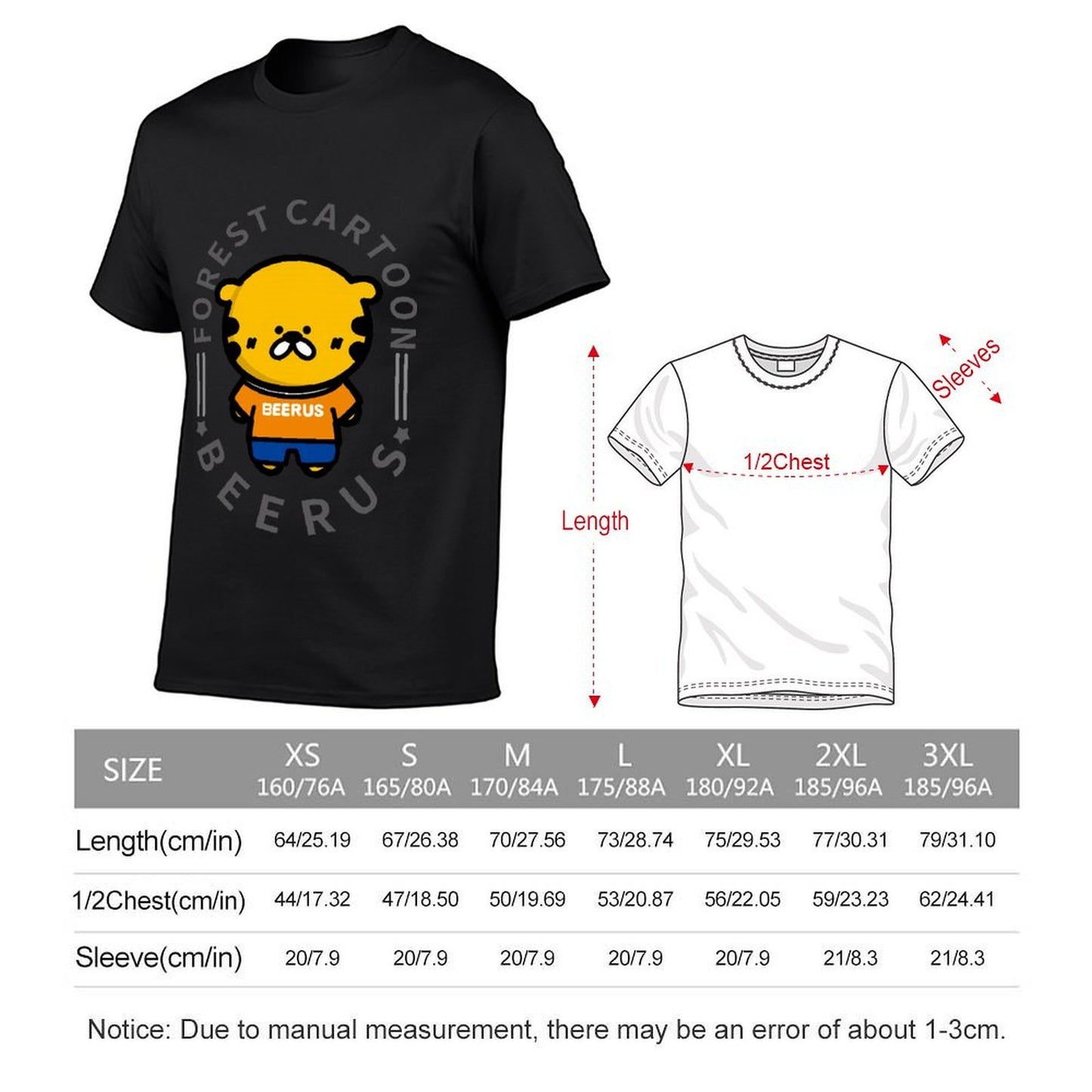 Gildan Unisex T-shirt Cotton (180g) 4000626