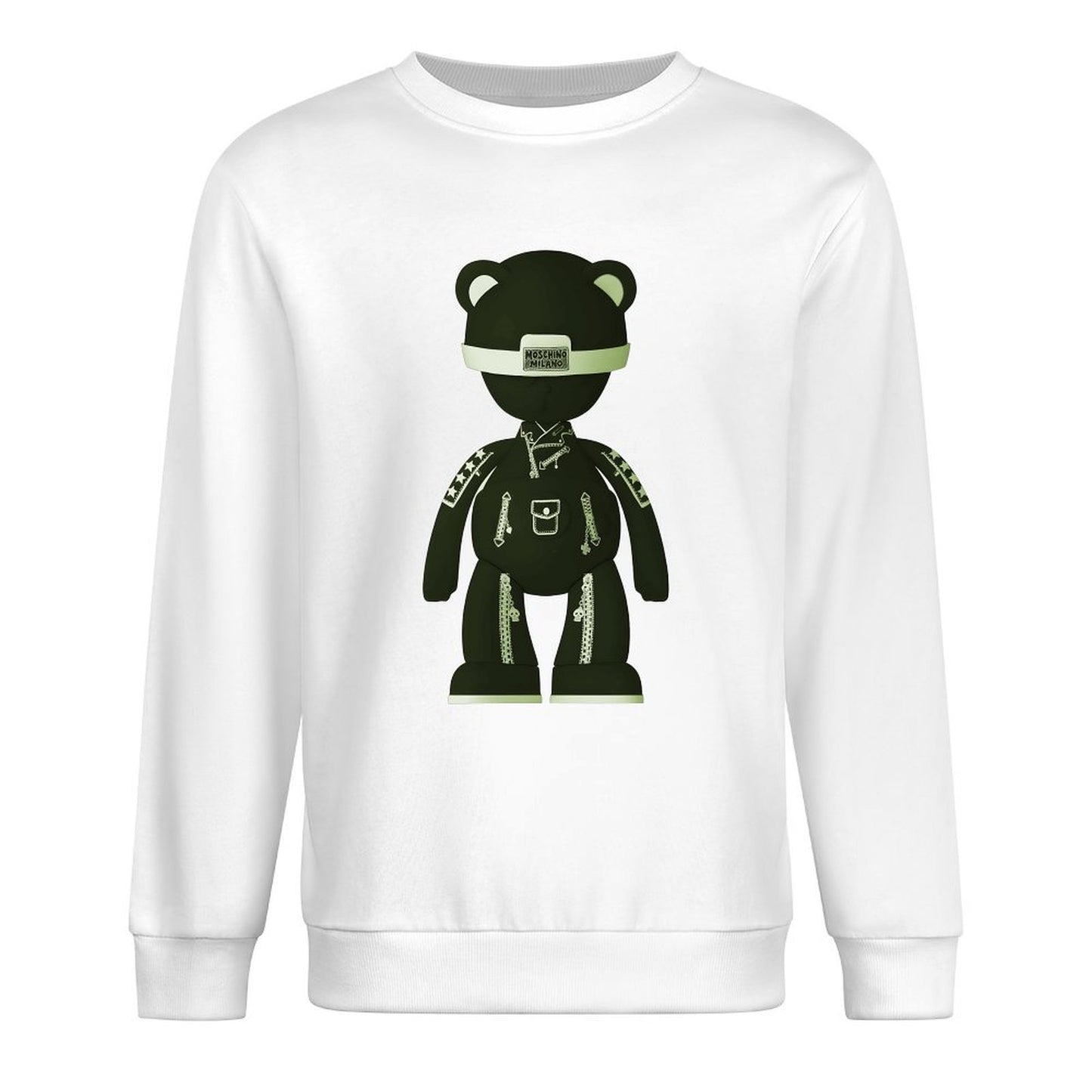 IPIB 250g Crew Neck Long Sleeve Sweatshirt Front GraphicCrew Neck Long Sleeve Sweatshirt6000125-6
