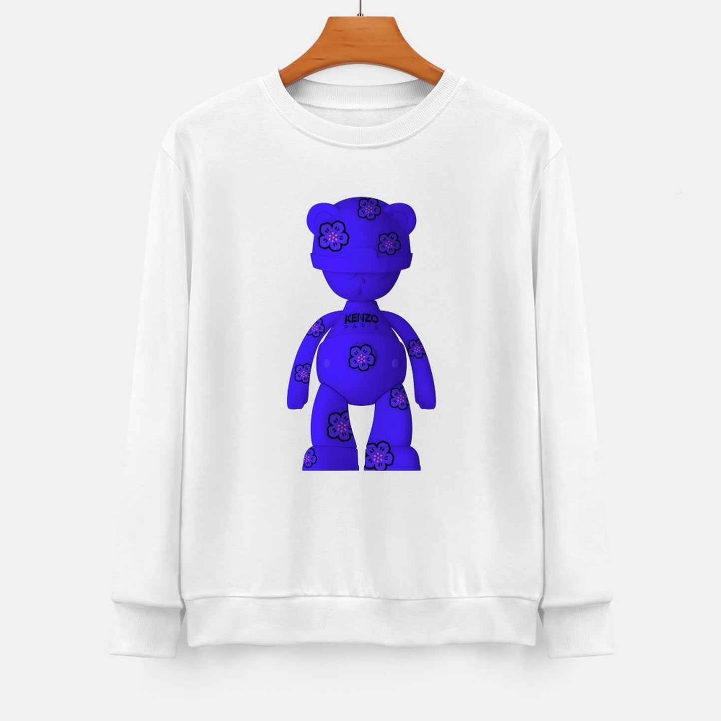 Long Sleeve With Front PatternDesign-Your-Own Crew Neck