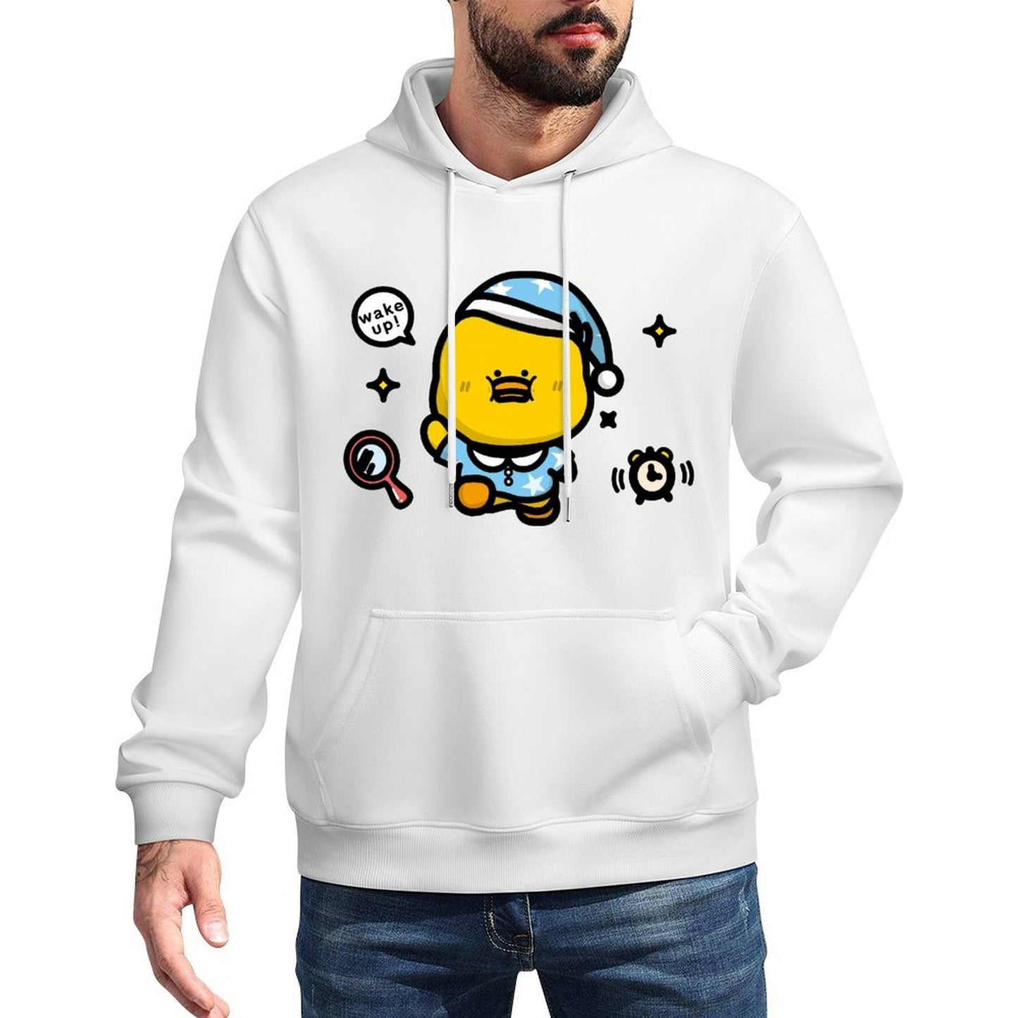 IPBR 250g Hooded Pocket Sweatshirt Front GraphicMen's Hooded  Sweatshirt4001151
