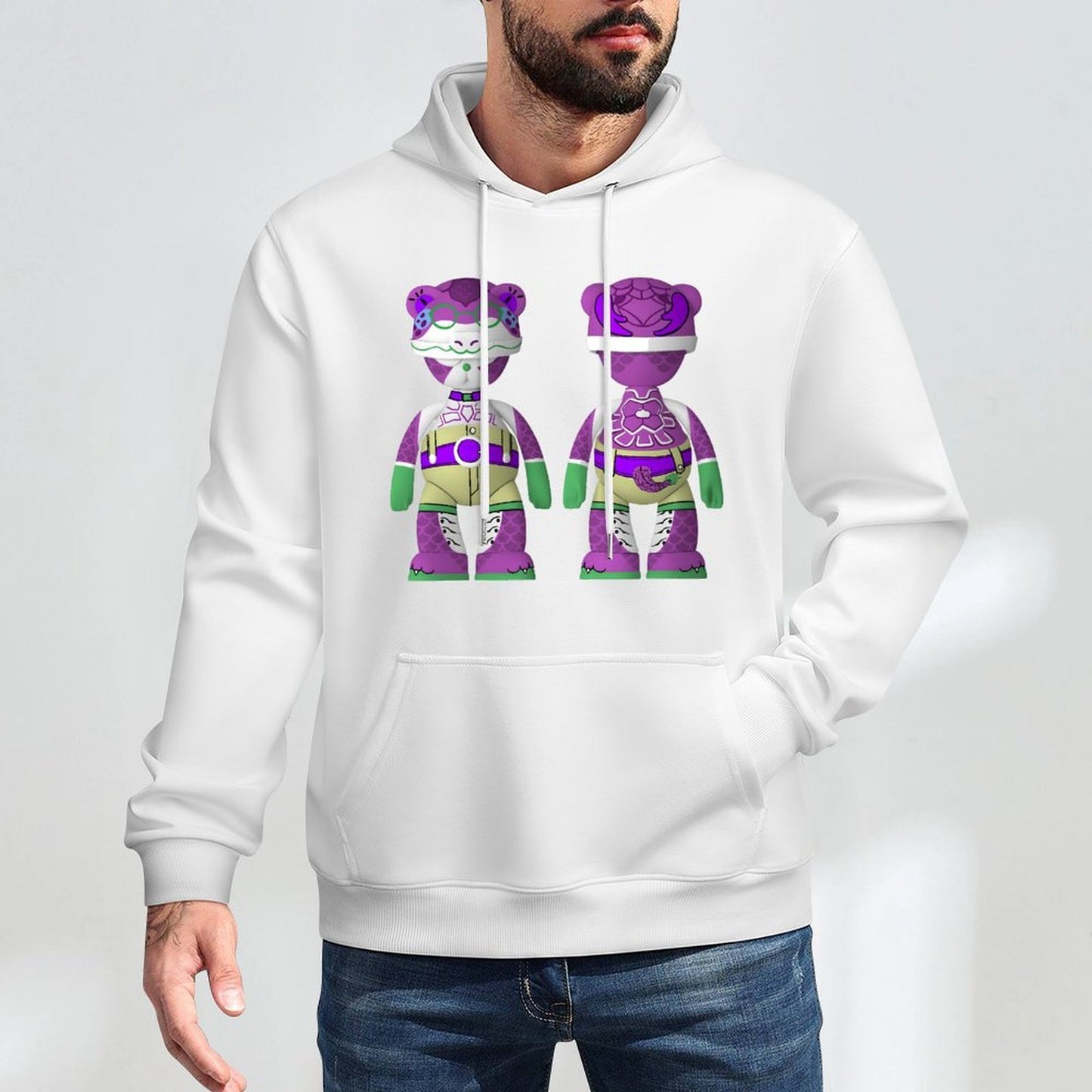 Hoodie Front PatternMoisture-Wicking SmoothWear