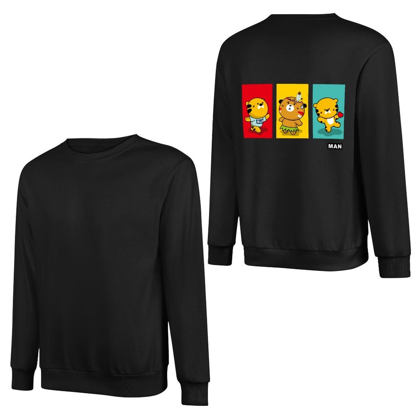Long-sleeved crew neck sweatshirtClean EasyStyle Long Sleeve