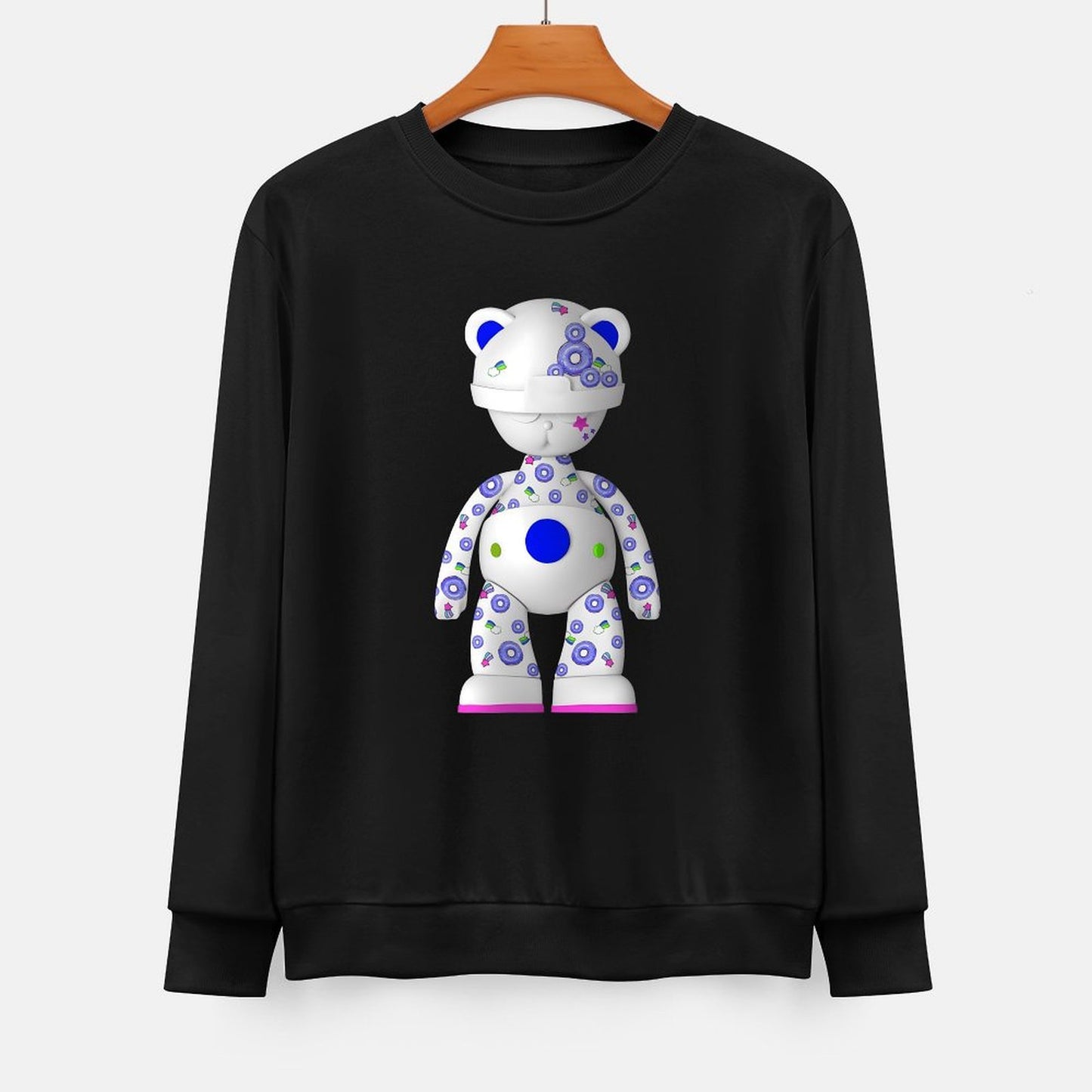 IPIB 250g Crew Neck Long Sleeve Sweatshirt Front GraphicCrew Neck Long Sleeve Sweatshirt6000105-4