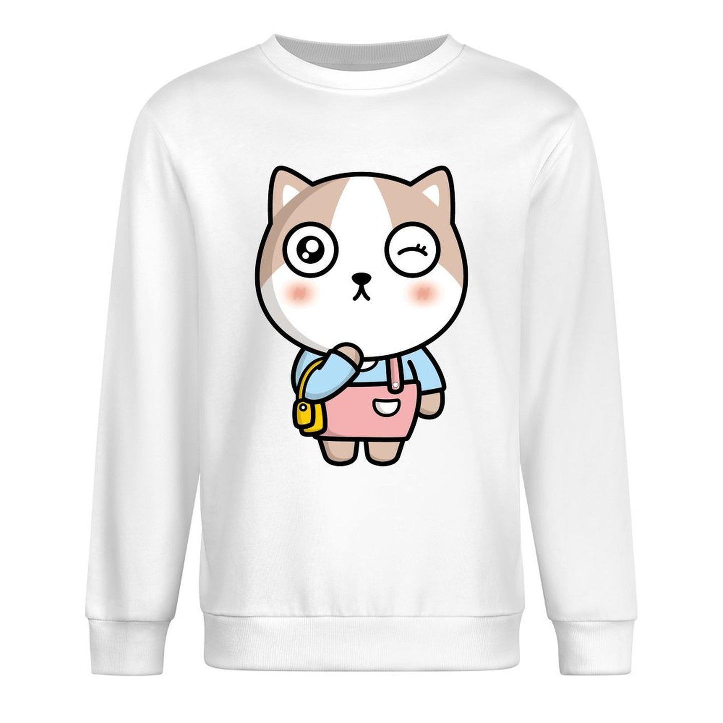 IPBR 250g Crew Neck Long Sleeve Sweatshirt Front GraphicCrew Neck Long Sleeve Sweatshirt4001331