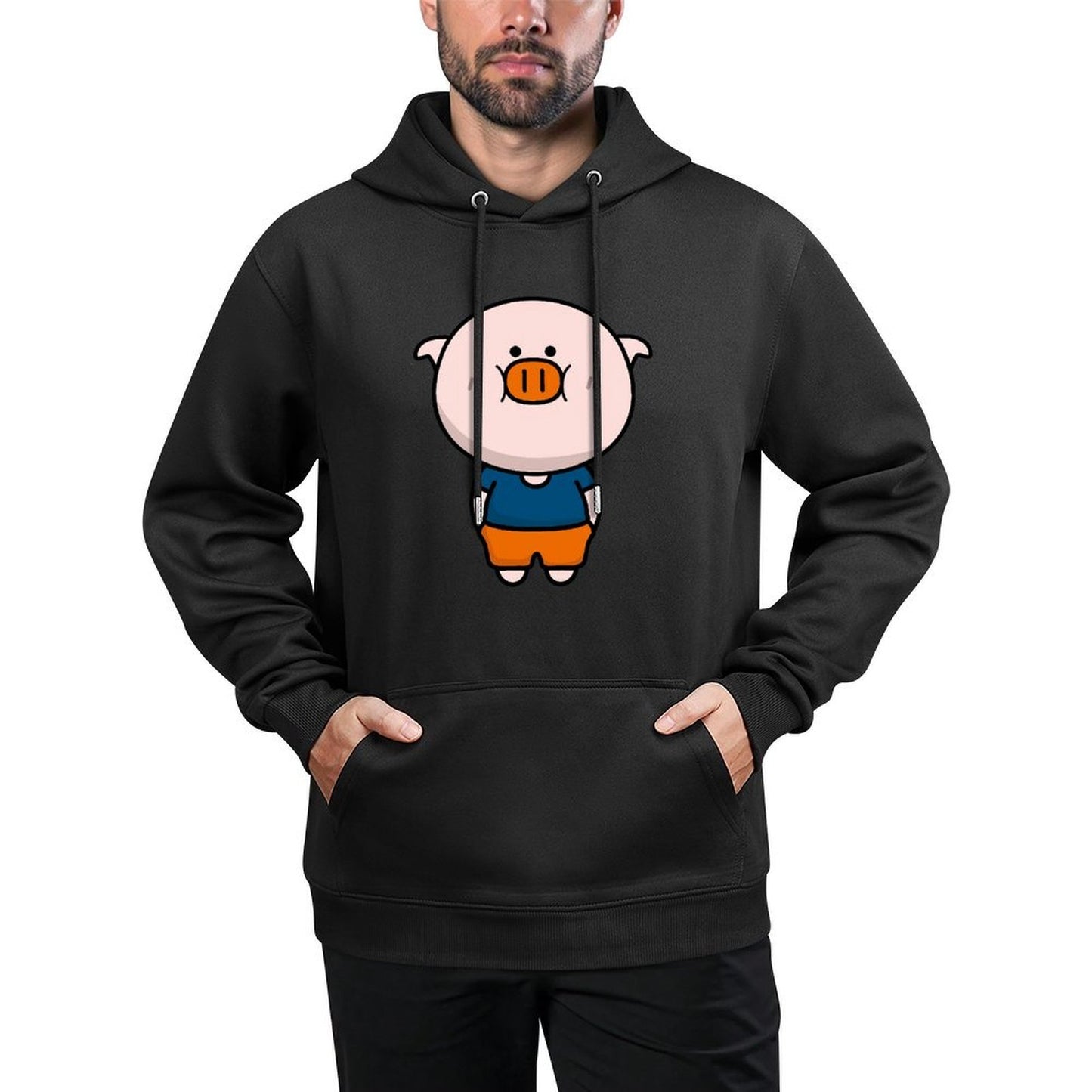 IPBR 250g Hooded Pocket Sweatshirt Front GraphicMen's Hooded  Sweatshirt4001317