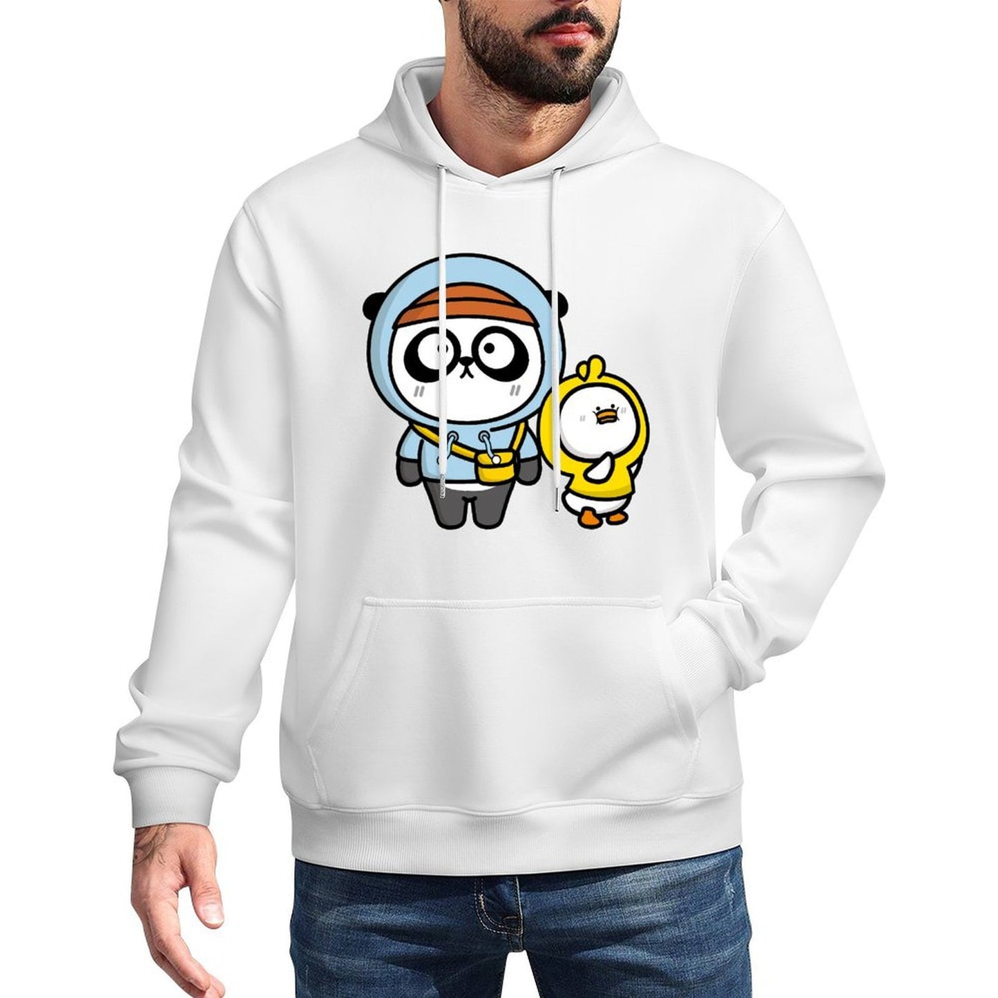IPBR 250g Hooded Pocket Sweatshirt Front GraphicMen's Hooded  Sweatshirt4000127