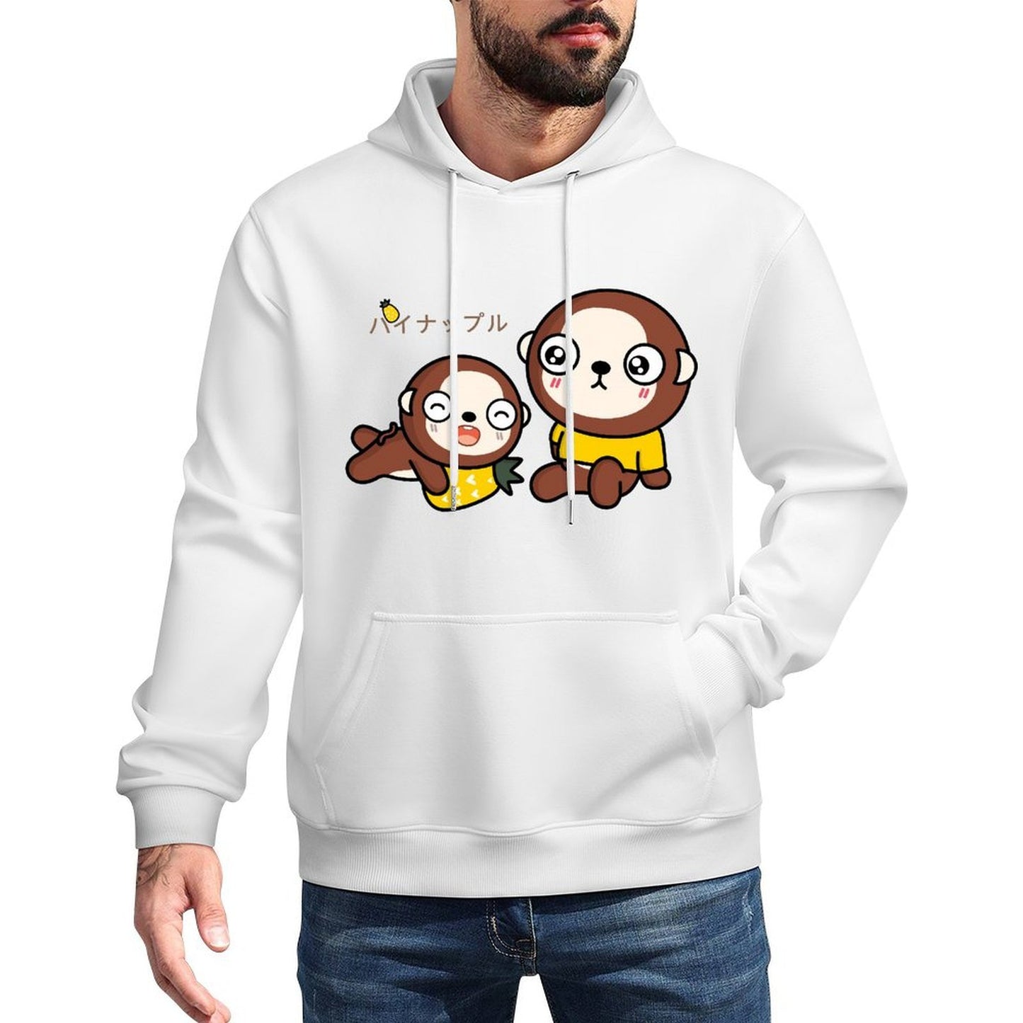 IPBR 250g Hooded Pocket Sweatshirt Front GraphicMen's Hooded  Sweatshirt4001487