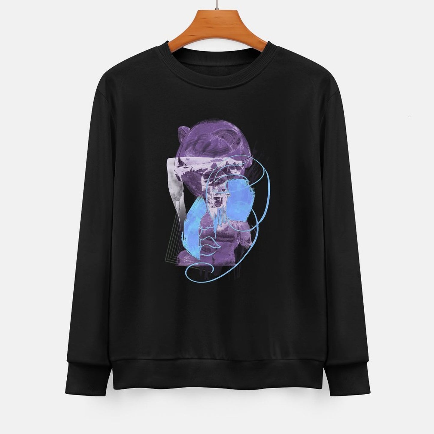 IPIB 250g Crew Neck Long Sleeve Sweatshirt Front GraphicCrew Neck Long Sleeve Sweatshirt6000019-4