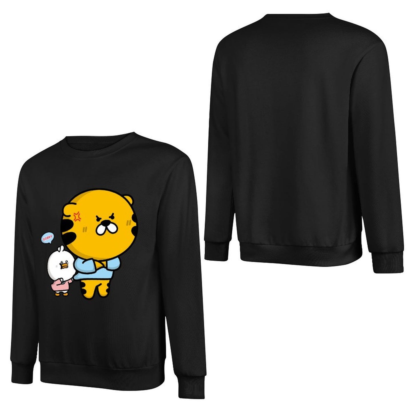 IPBR 250g Crew Neck Long Sleeve Sweatshirt Front GraphicCrew Neck Long Sleeve Sweatshirt4000891