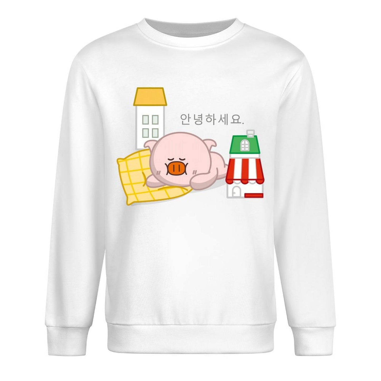 IPBR 250g Crew Neck Long Sleeve Sweatshirt Front GraphicCrew Neck Long Sleeve Sweatshirt4000352