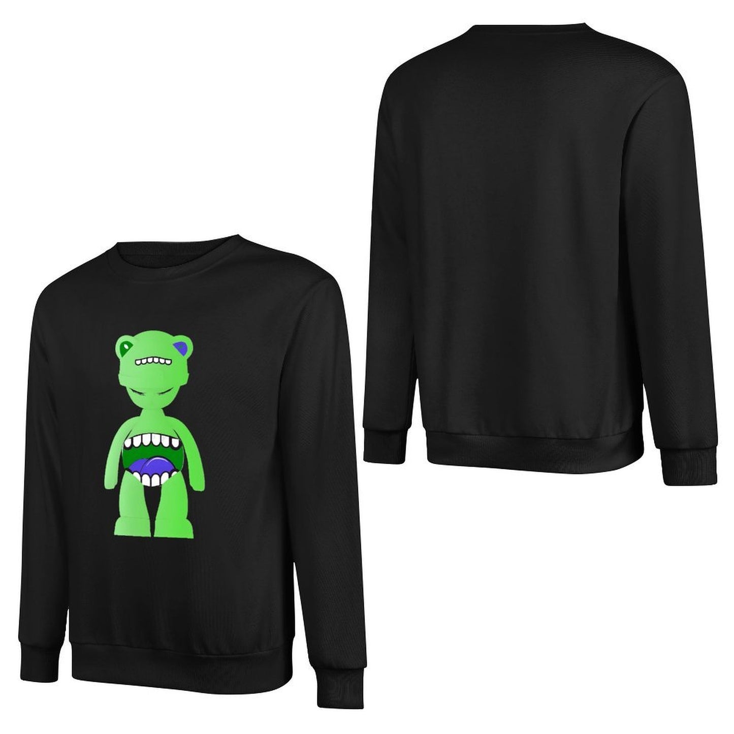 Long Sleeve With Front PatternLooseFit EssentialFit