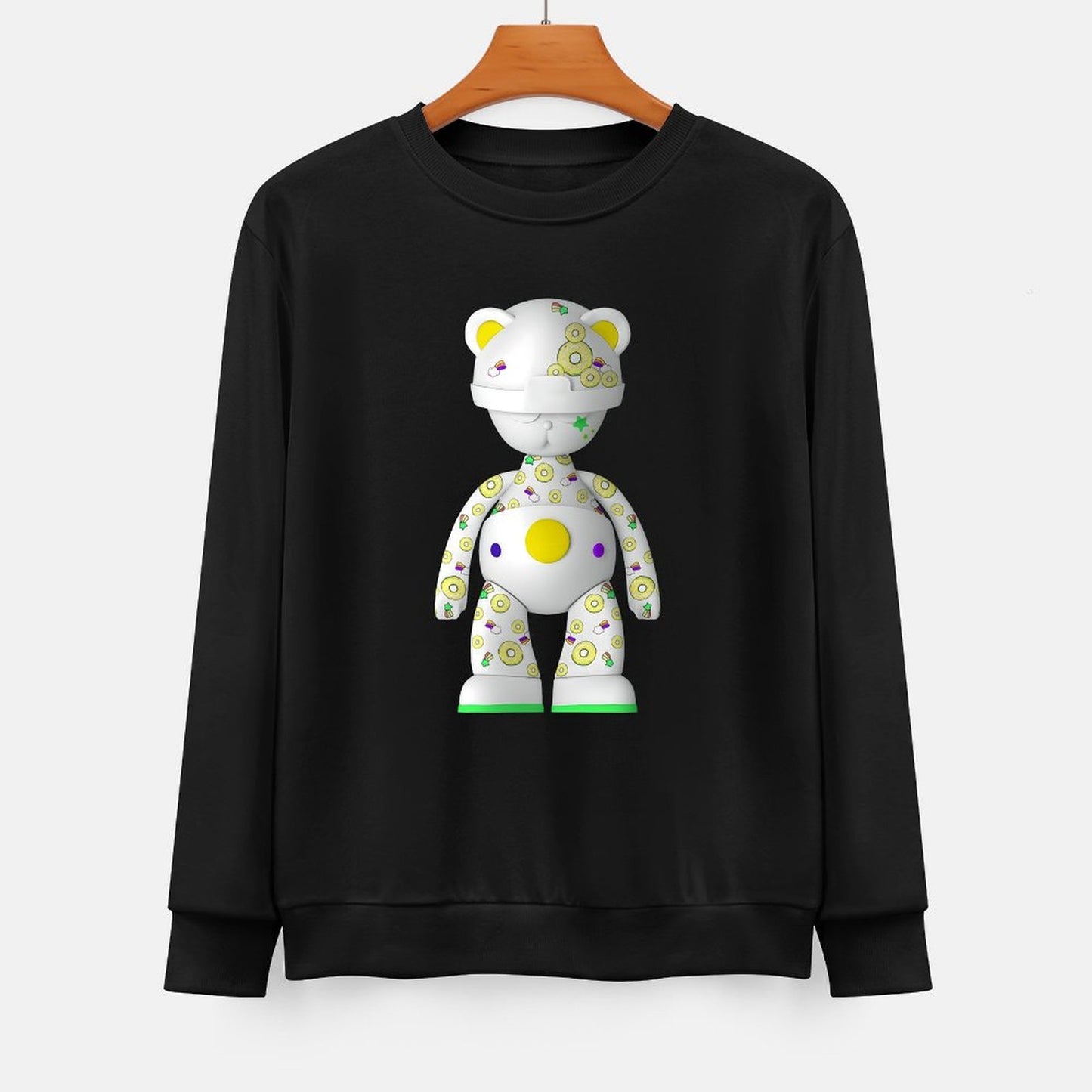 IPIB 250g Crew Neck Long Sleeve Sweatshirt Front GraphicCrew Neck Long Sleeve Sweatshirt6000105-6