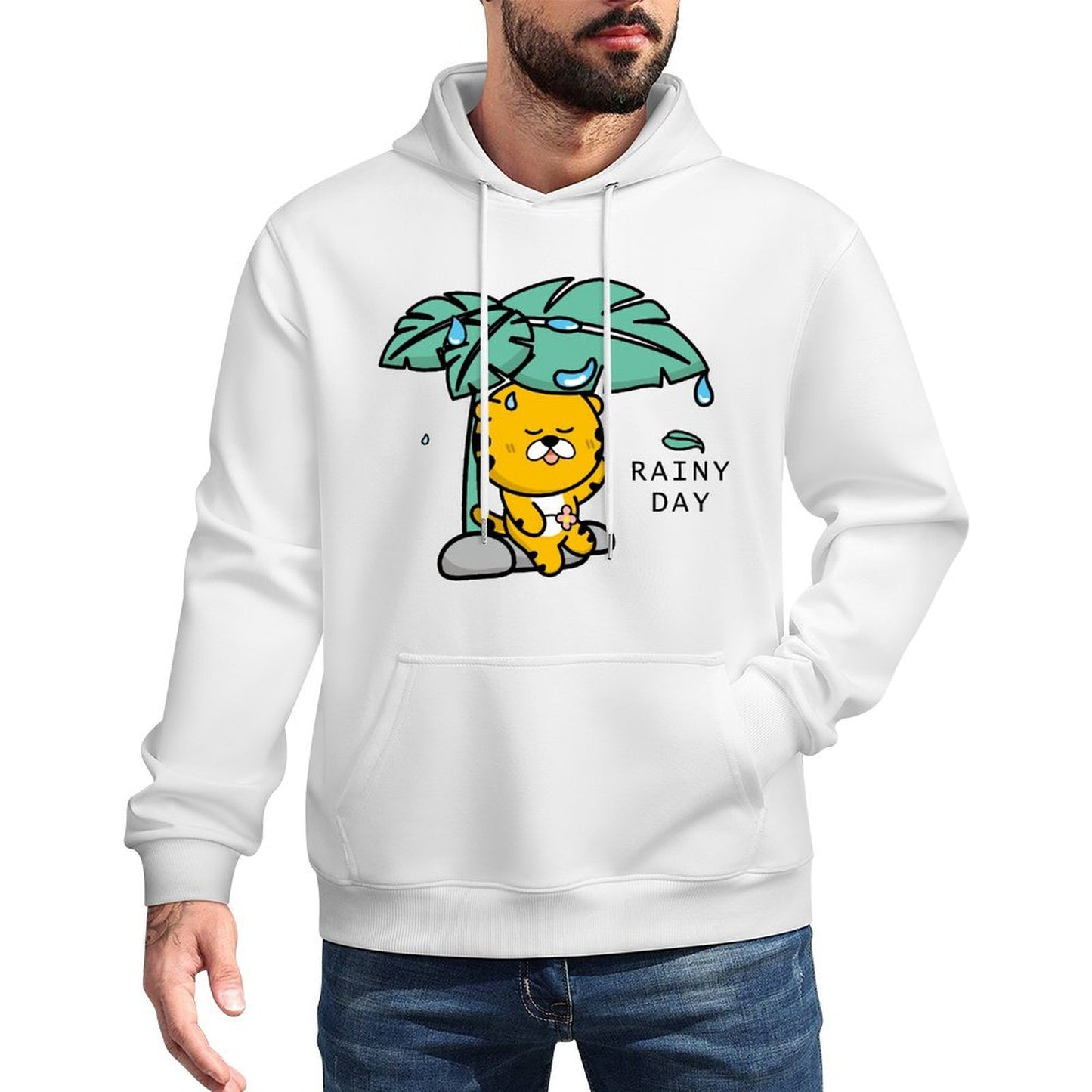 Plain Simple Front Graphic Hoodies