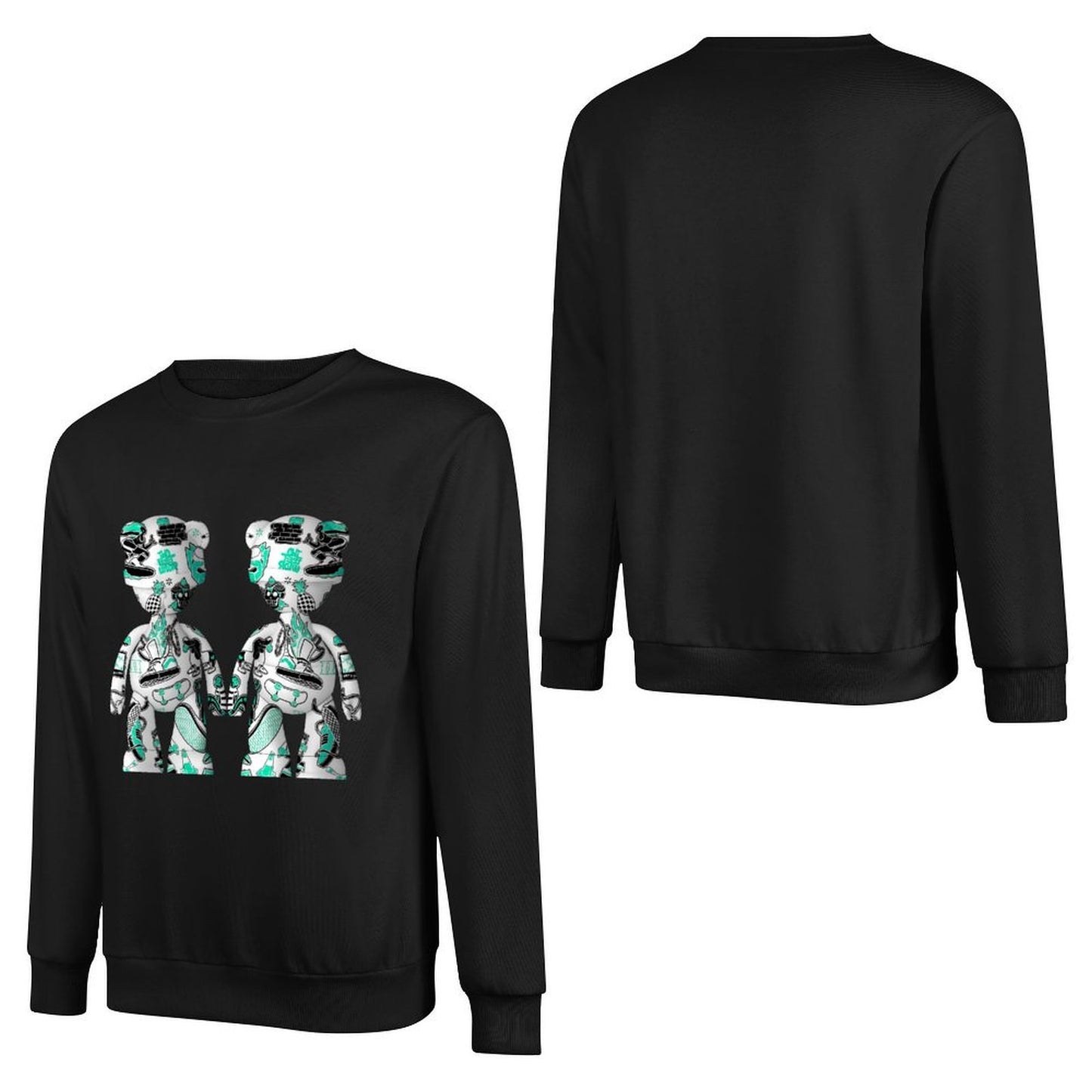 IPIB 250g Crew Neck Long Sleeve Sweatshirt Front GraphicCrew Neck Long Sleeve Sweatshirt6000085-4