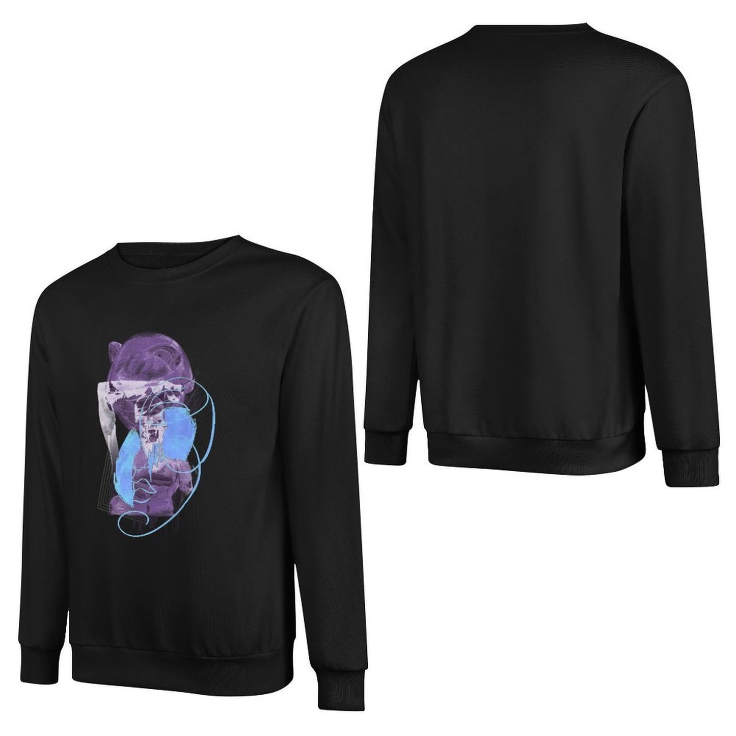 IPIB 250g Crew Neck Long Sleeve Sweatshirt Front GraphicCrew Neck Long Sleeve Sweatshirt6000019-4