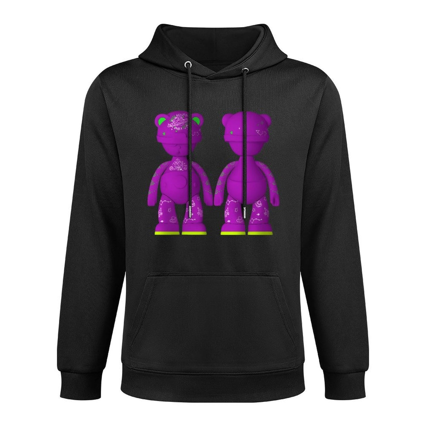 IPIB 250g Hooded Pocket Sweatshirt Front GraphicMen's Hooded  Sweatshirt6000086-4