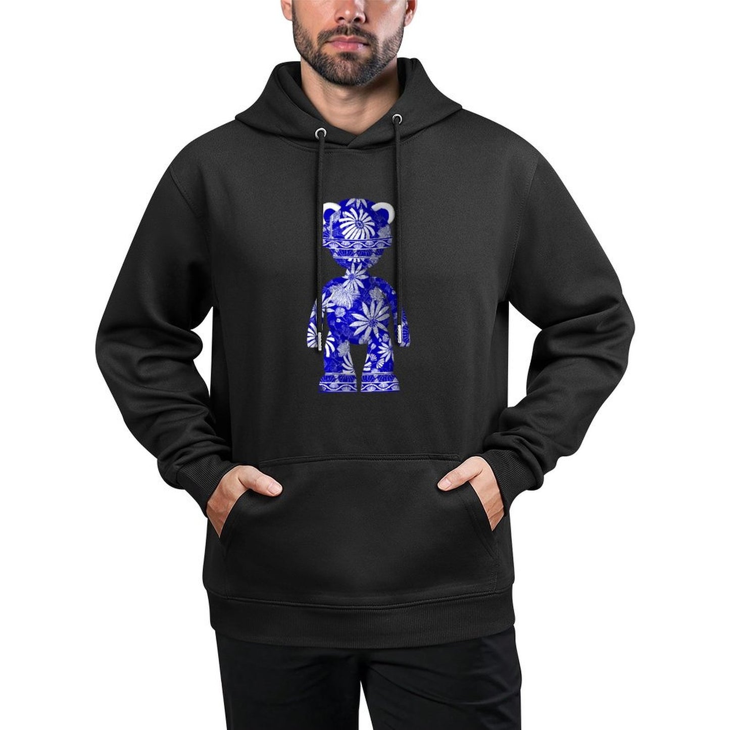 IPIB 250g Hooded Pocket Sweatshirt Front GraphicMen's Hooded  Sweatshirt6000112-5