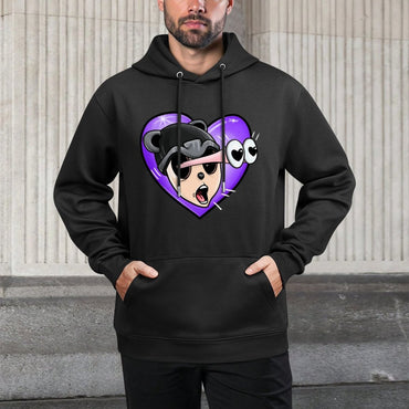 IPIB 250g Hooded Pocket Sweatshirt Front GraphicMen's Hooded  Sweatshirt6000048-1