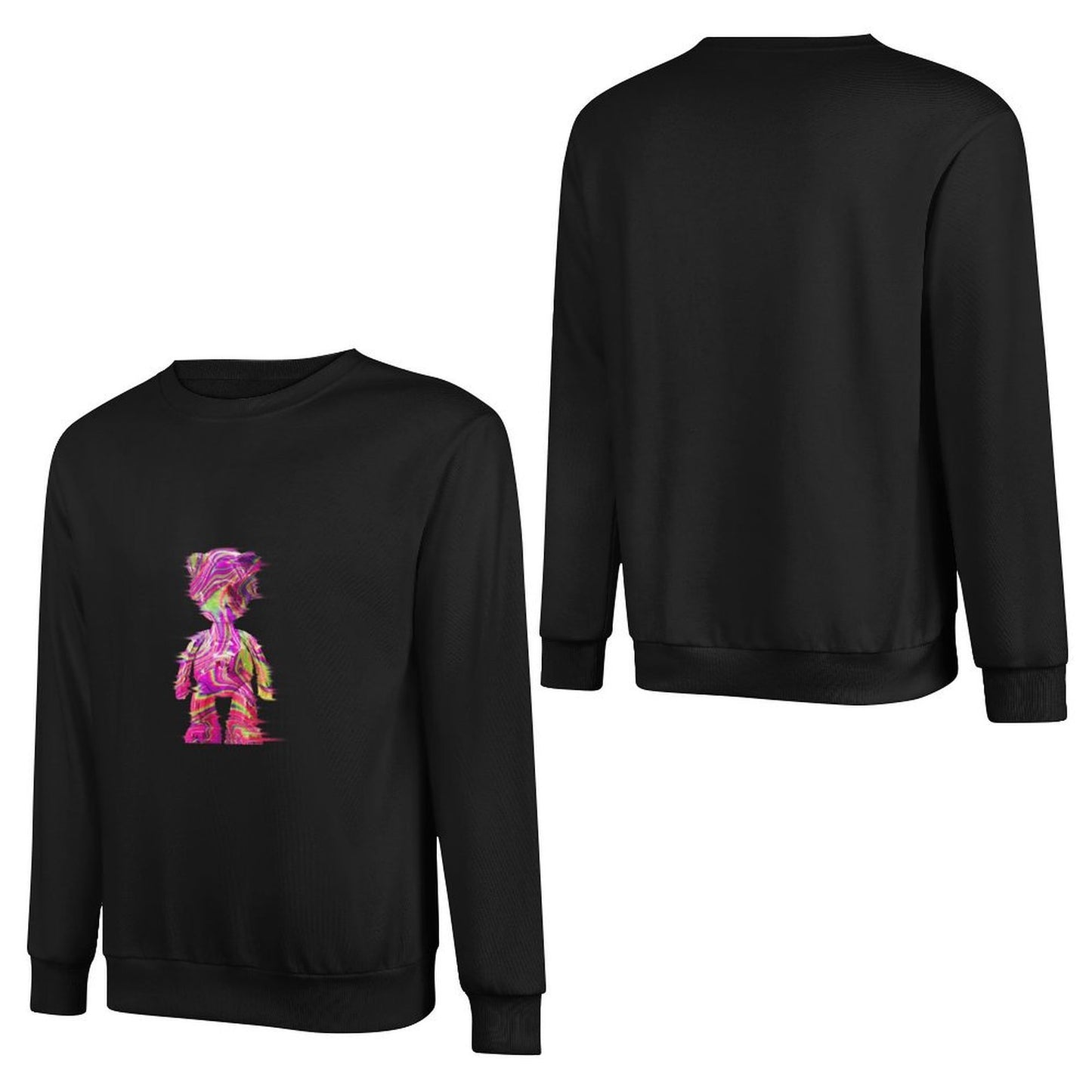 IPIB 250g Crew Neck Long Sleeve Sweatshirt Front GraphicCrew Neck Long Sleeve Sweatshirt6000007-3