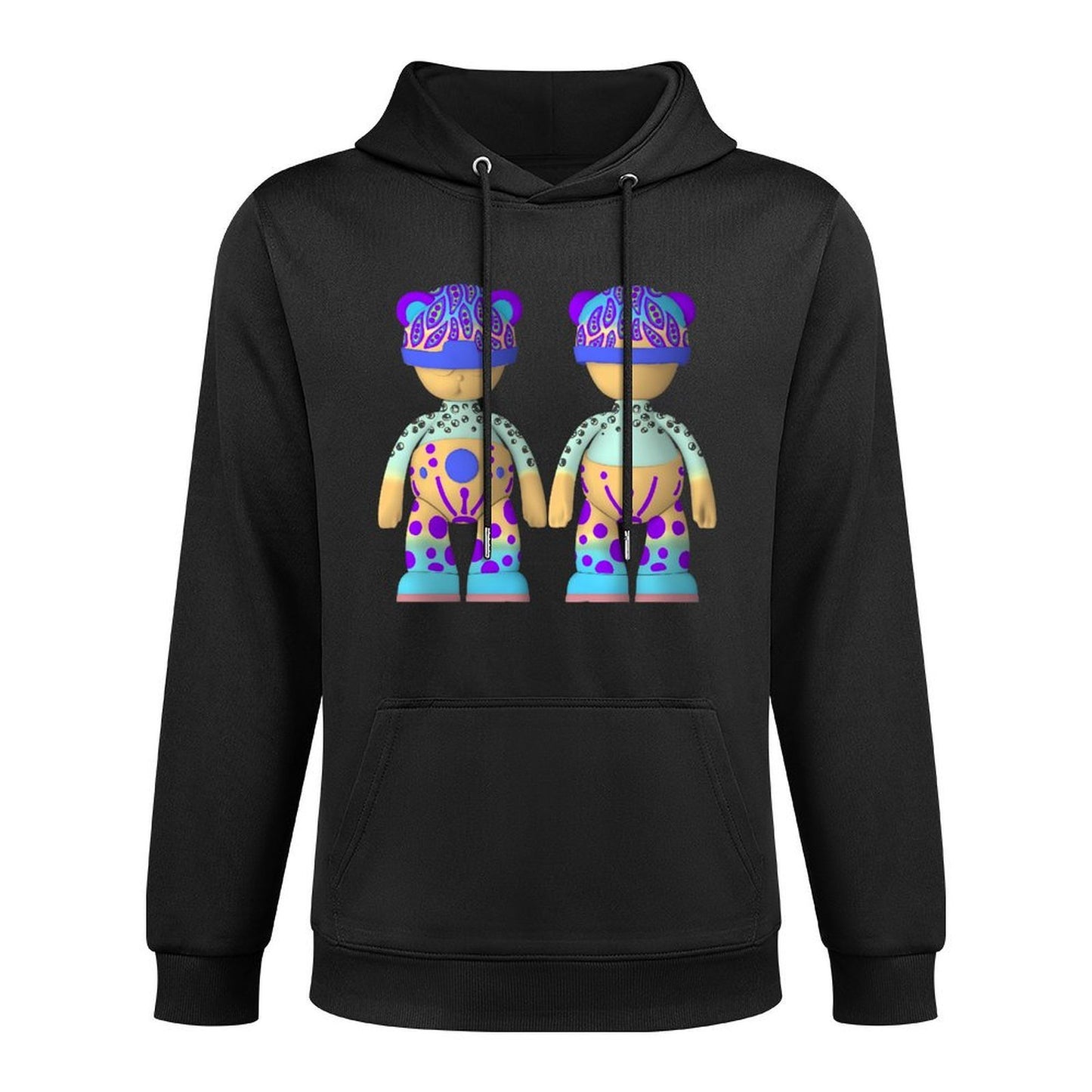 IPIB 250g Hooded Pocket Sweatshirt Front GraphicMen's Hooded  Sweatshirt6000079-4